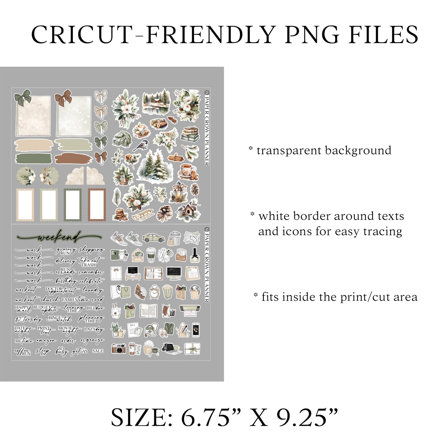 EVERGREEN // Weekly Kit