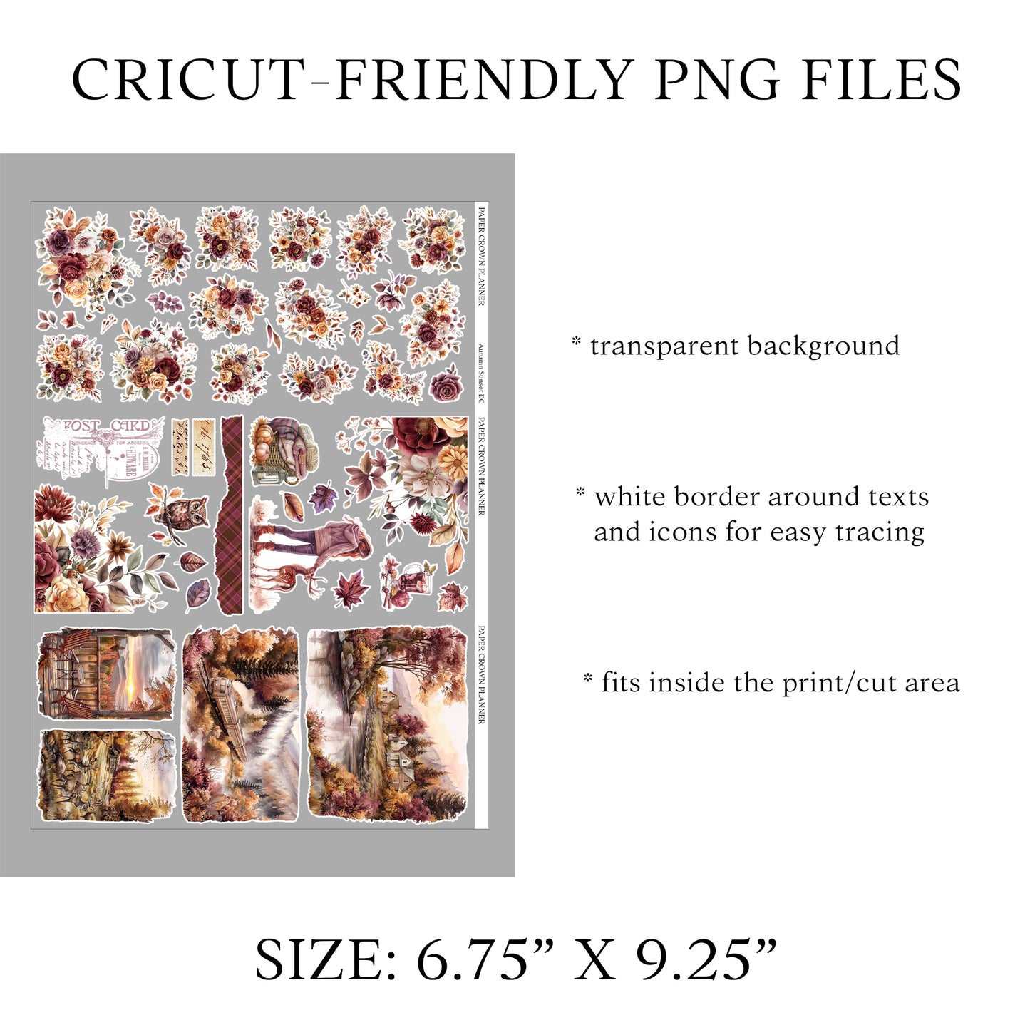 AUTUMN SUNSET // Deco Kit