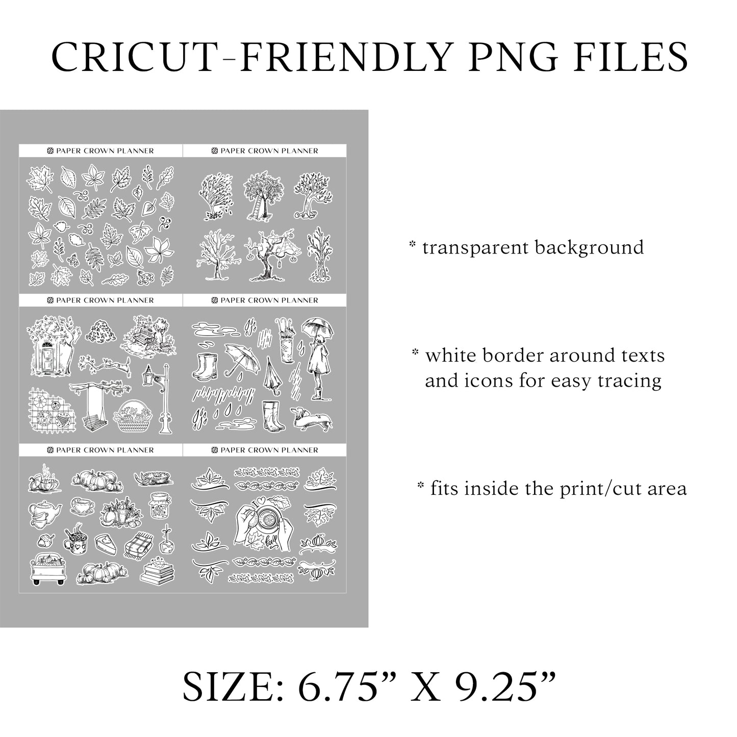 FREEBIE // Foil-Ready Fall Deco