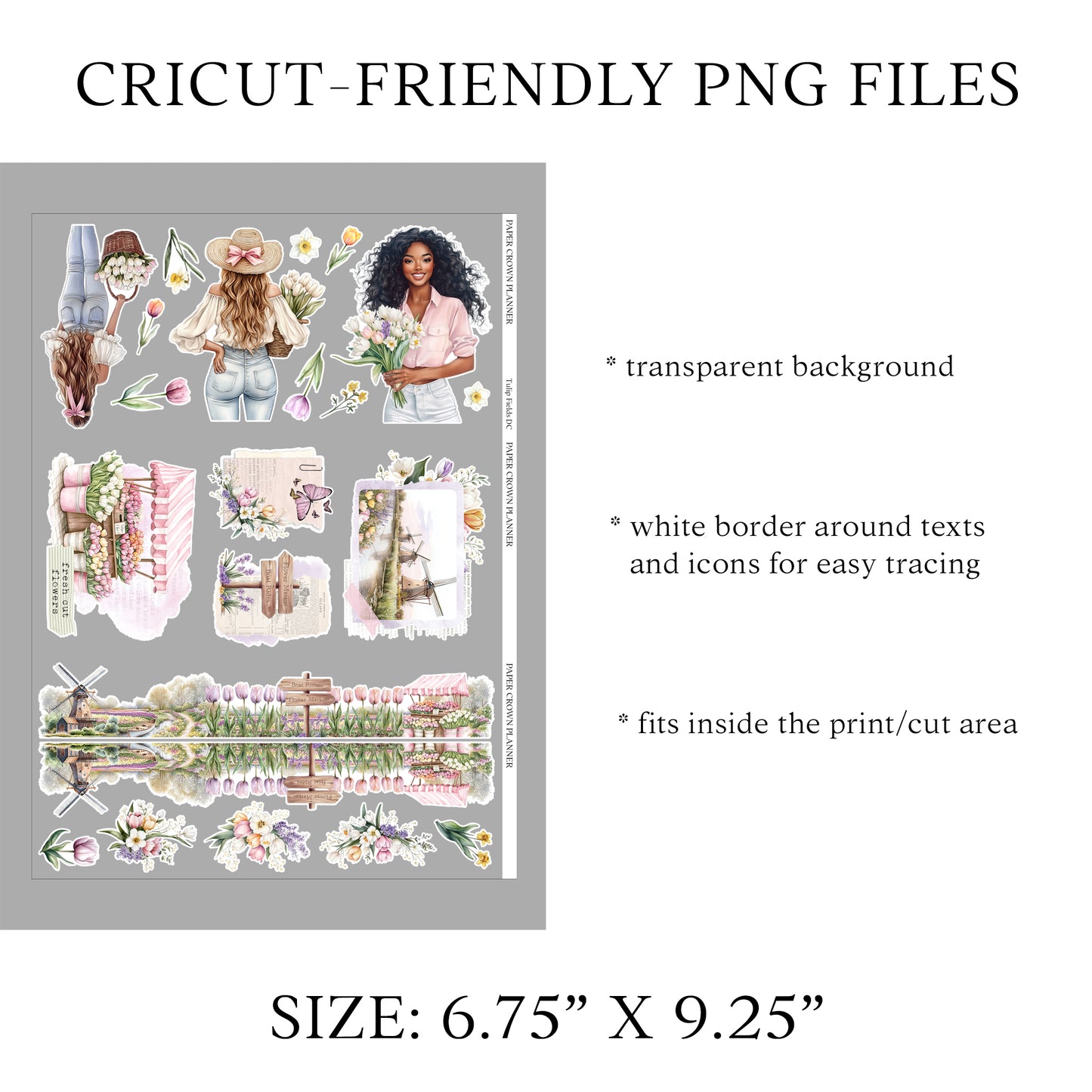 TULIP FIELDS // Deco Kit