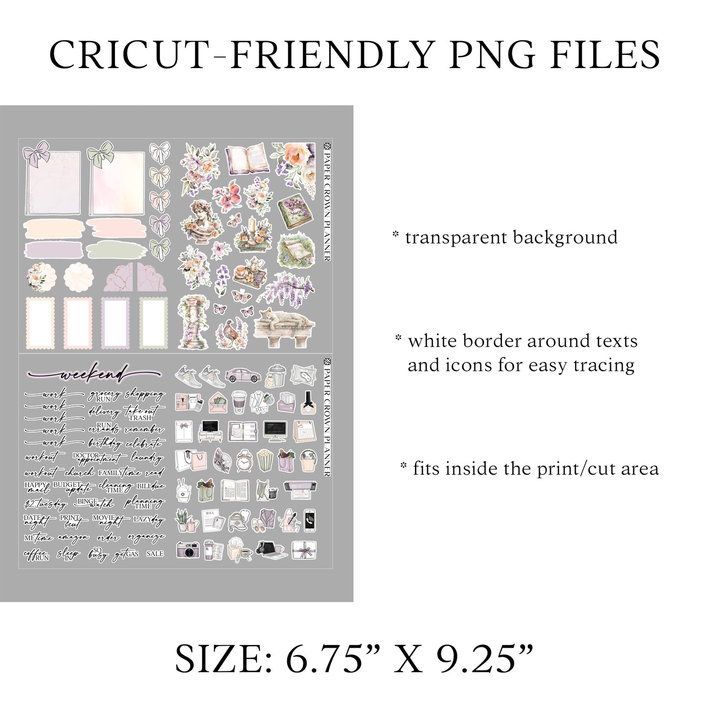 ANTIQUE GARDEN // Weekly Kit