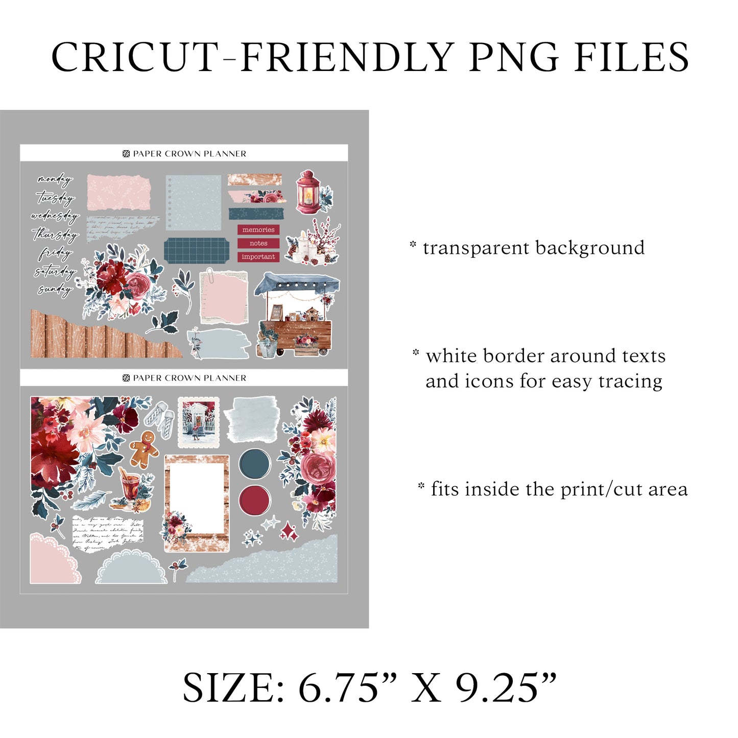 WINTER STROLL // Journaling Kit