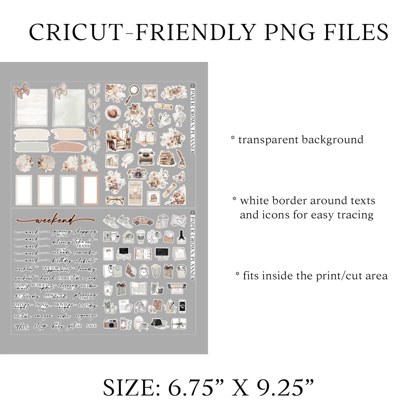 LIGHT ACADEMIA // Weekly Kit