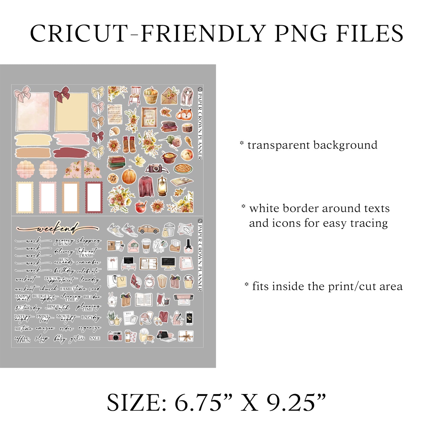 AUTUMN COLORS // Weekly Kit