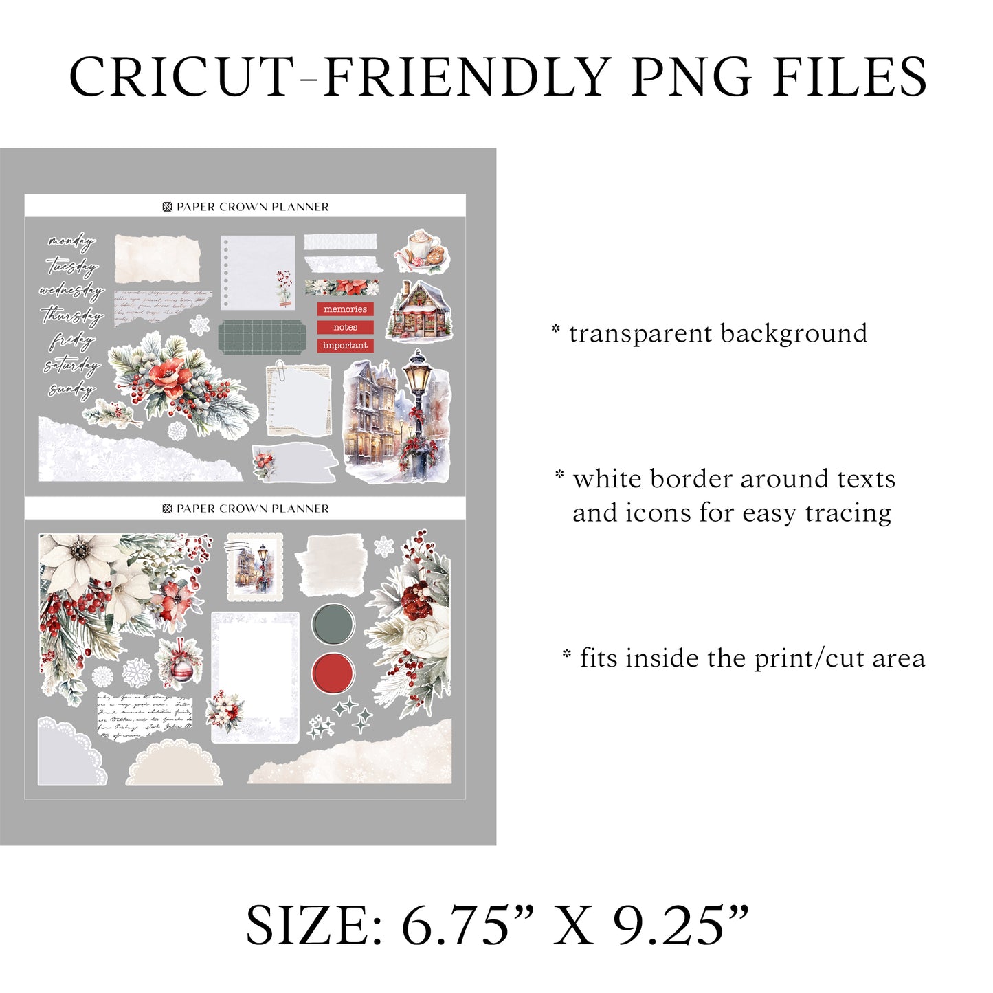 HOLIDAY SPIRIT // Journaling Kit