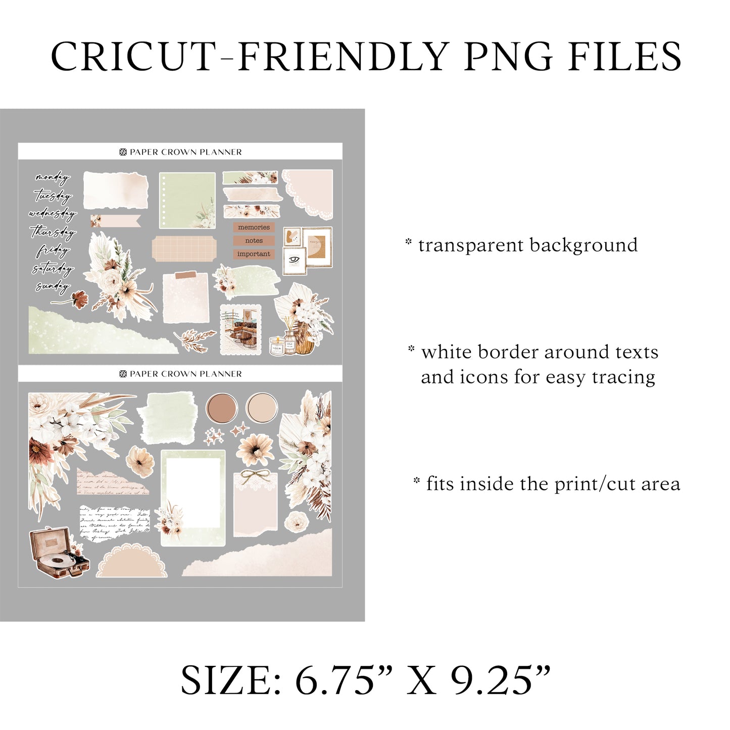 BOHO VIBES // Journaling Kit