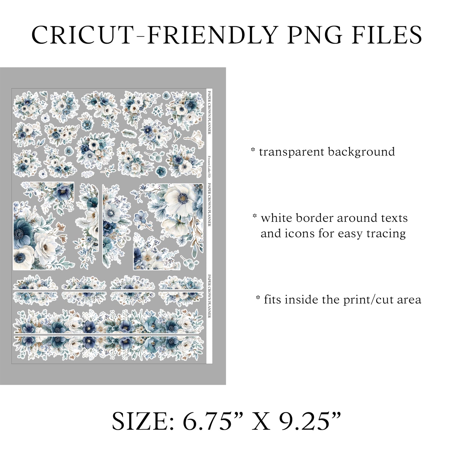 FROZEN LAKE // Floral Deco