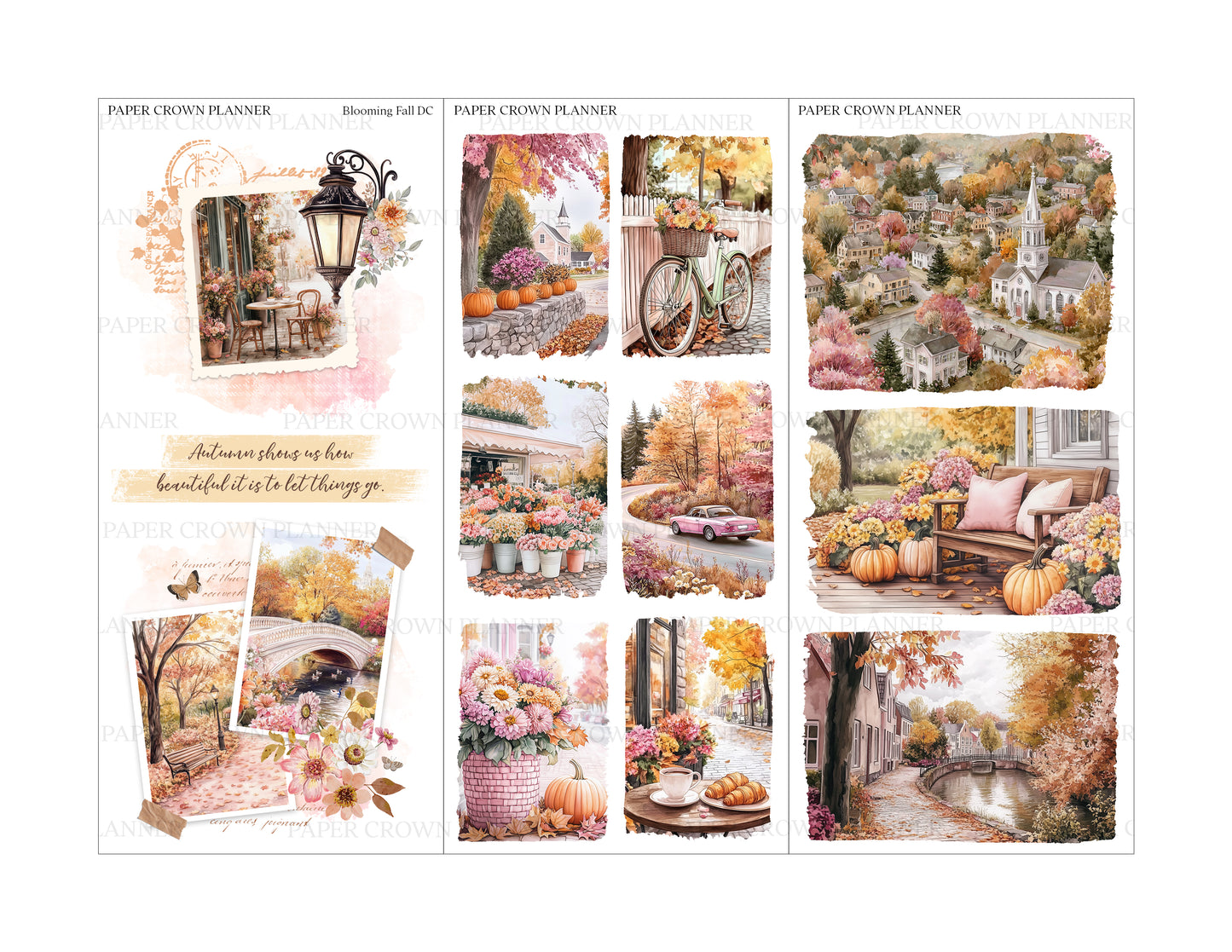 BLOOMING FALL // Deco Kit