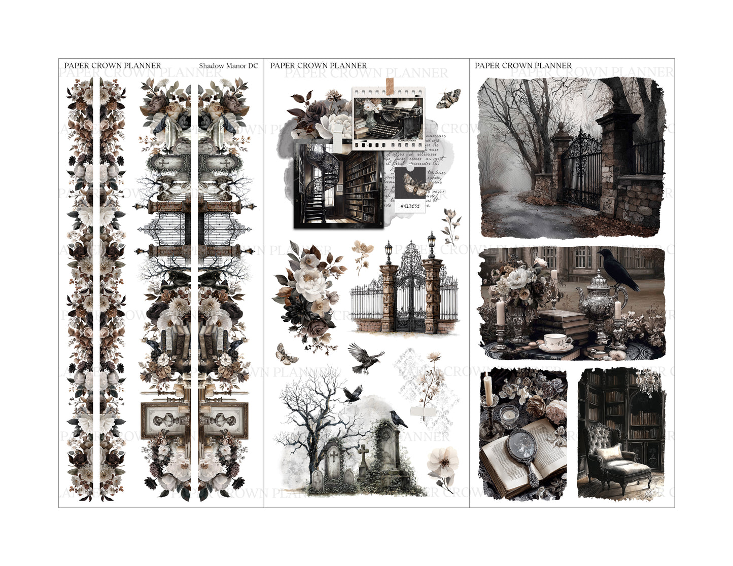SHADOW MANOR // Deco Kit
