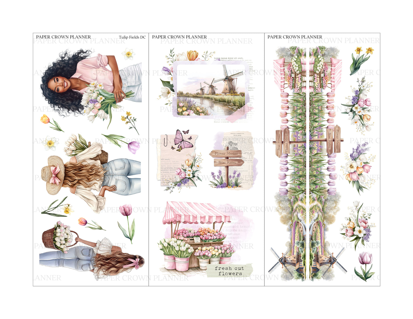 TULIP FIELDS // Deco Kit