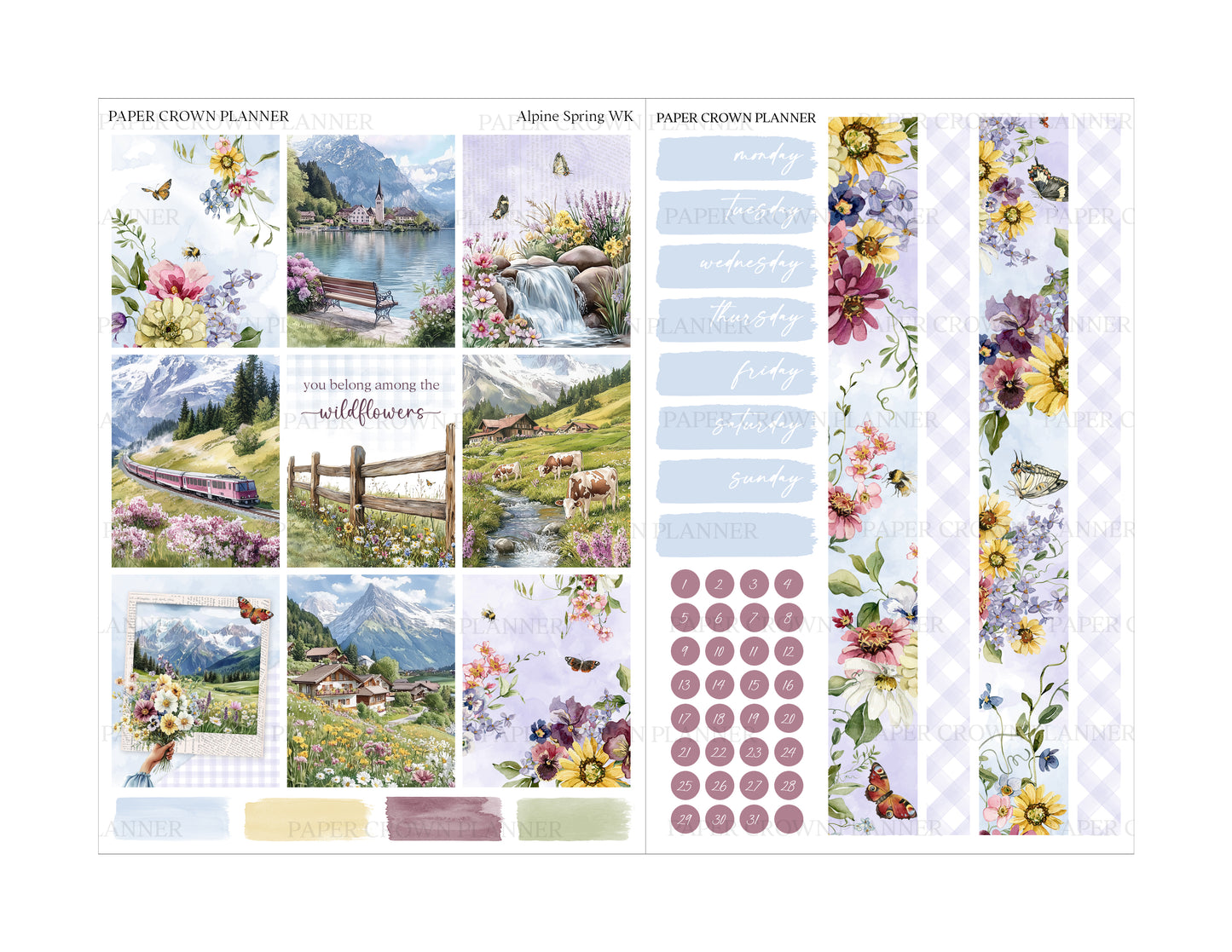 ALPINE SPRING // Weekly Kit