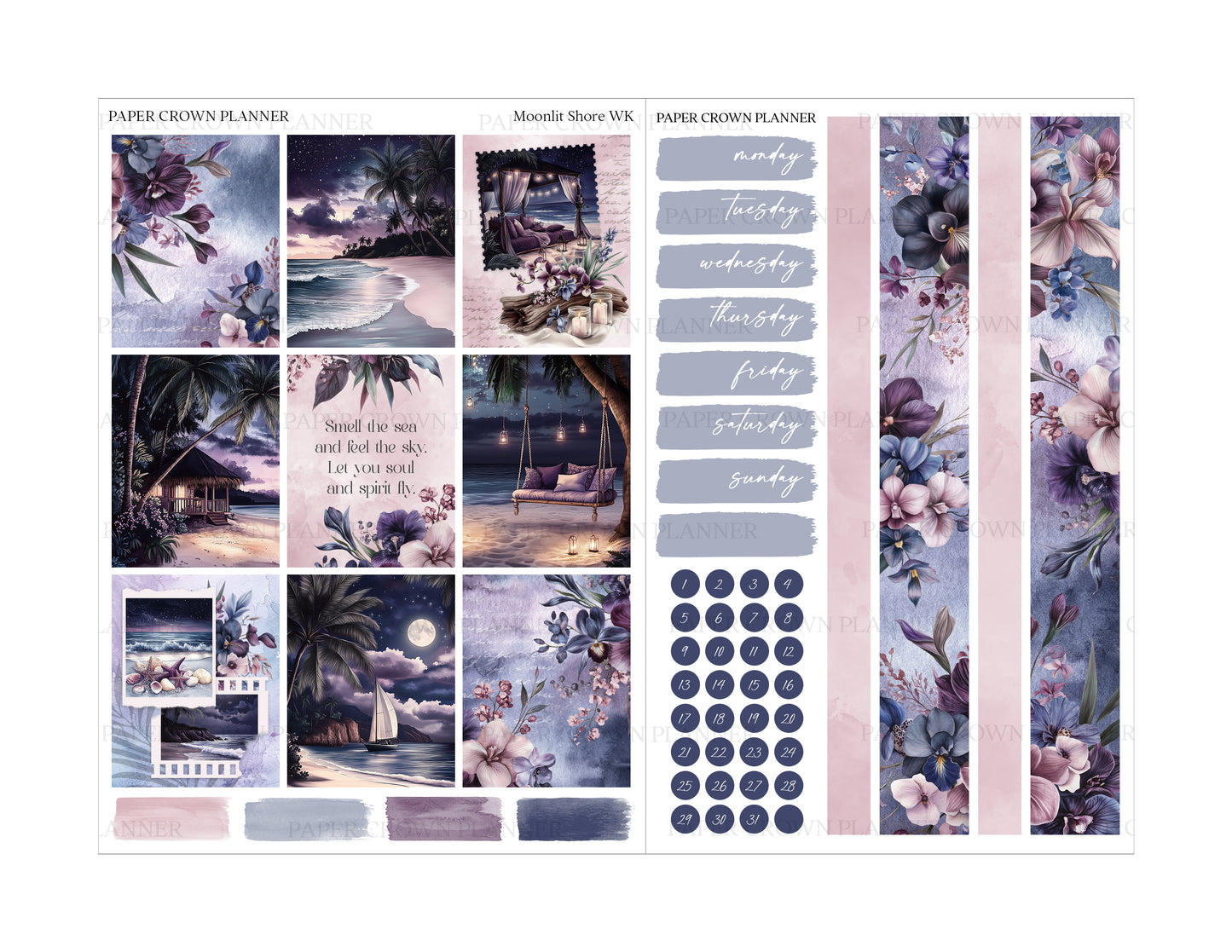 MOONLIT SHORE // Weekly Kit