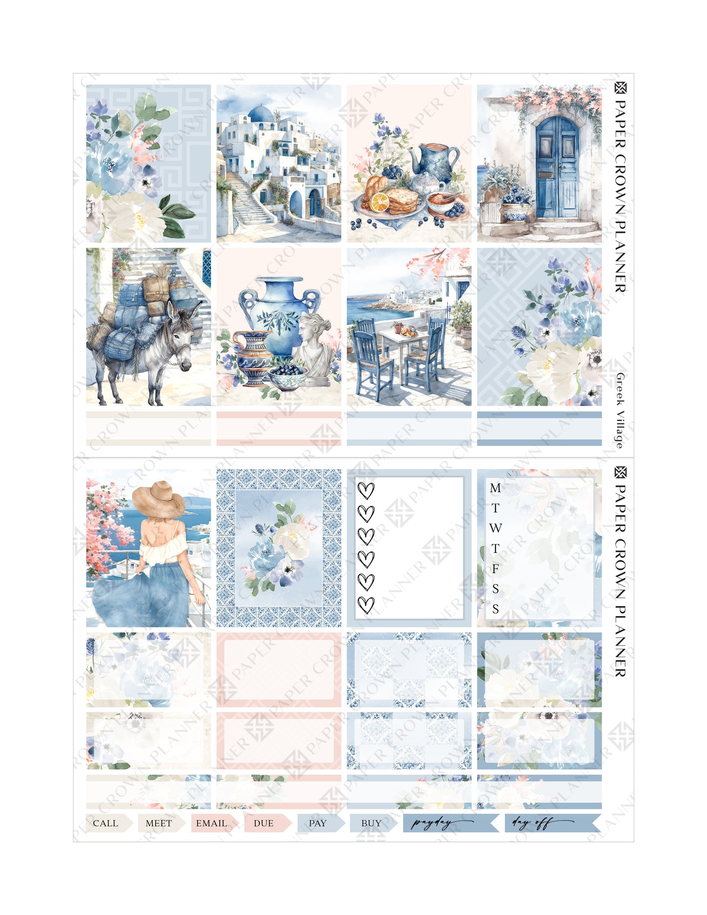 GREEK VILLAGE // Weekly Kit
