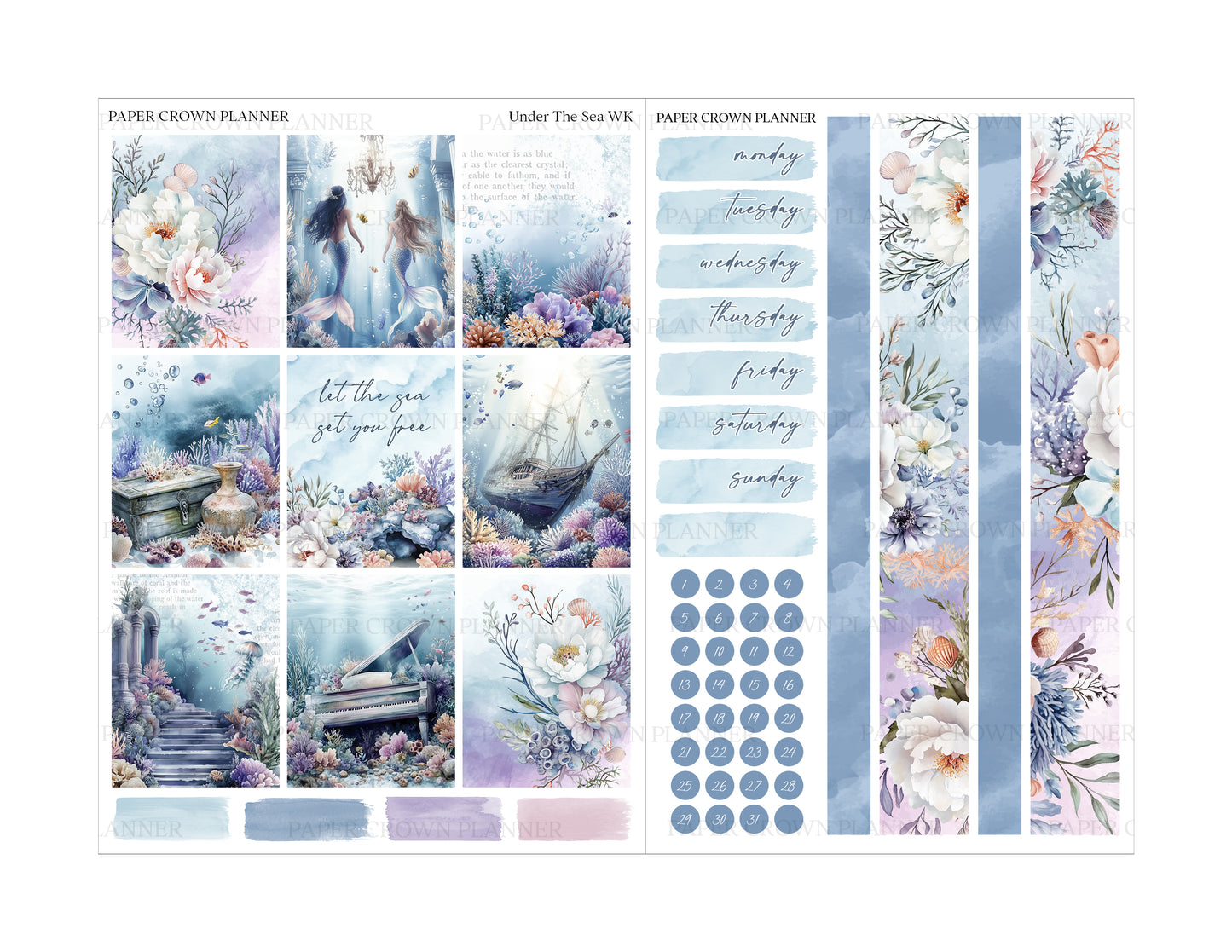 UNDER THE SEA // Weekly Kit