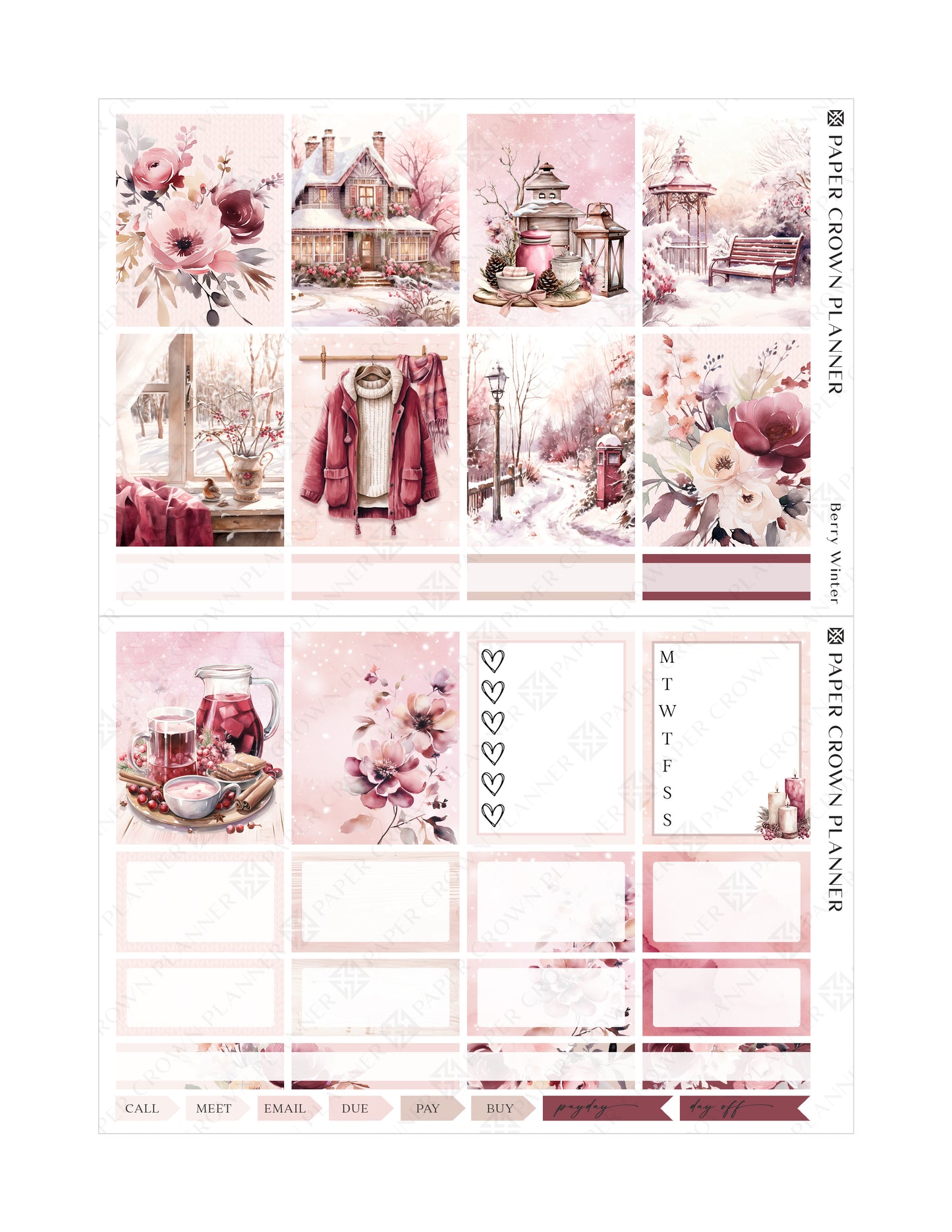 BERRY WINTER // Weekly Kit
