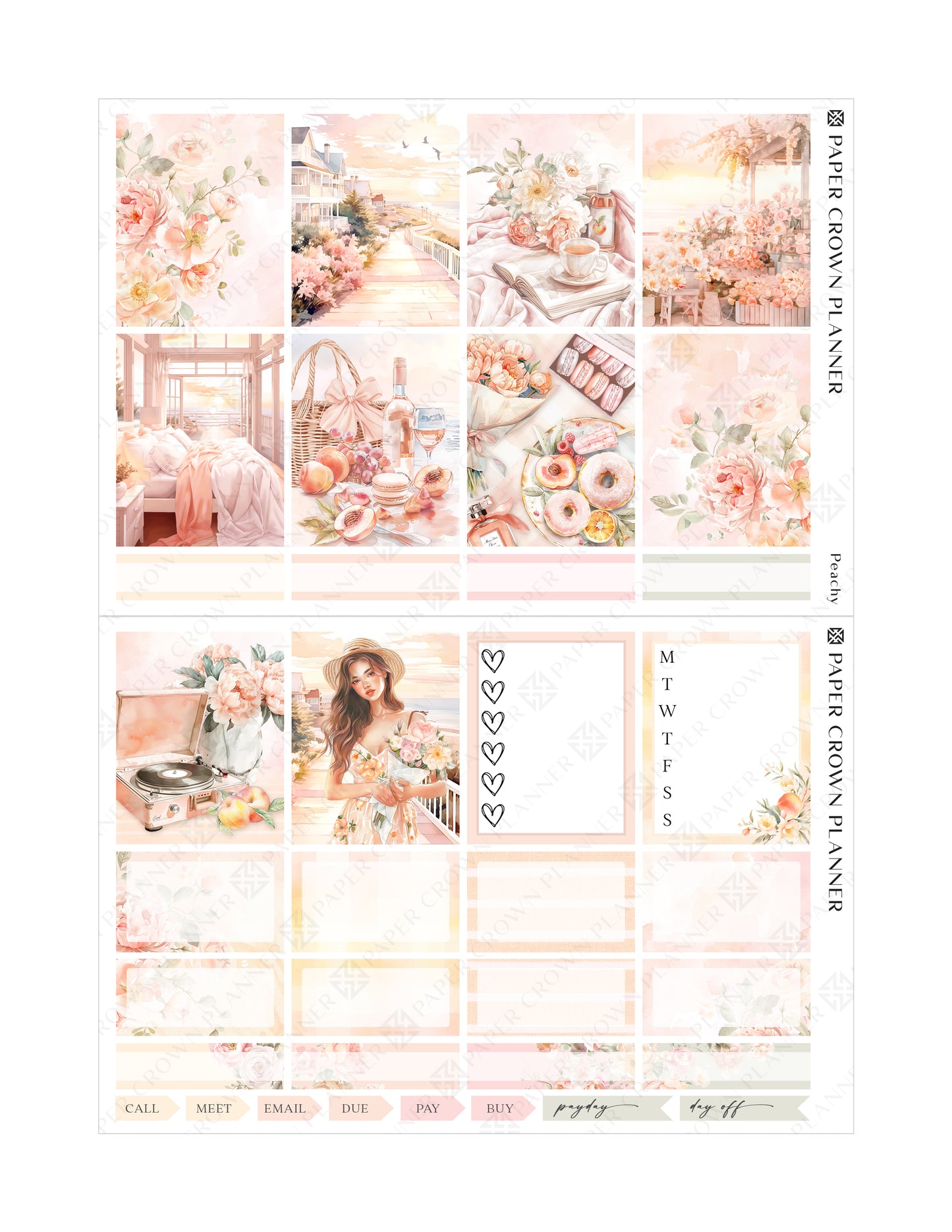 PEACHY // Weekly Kit