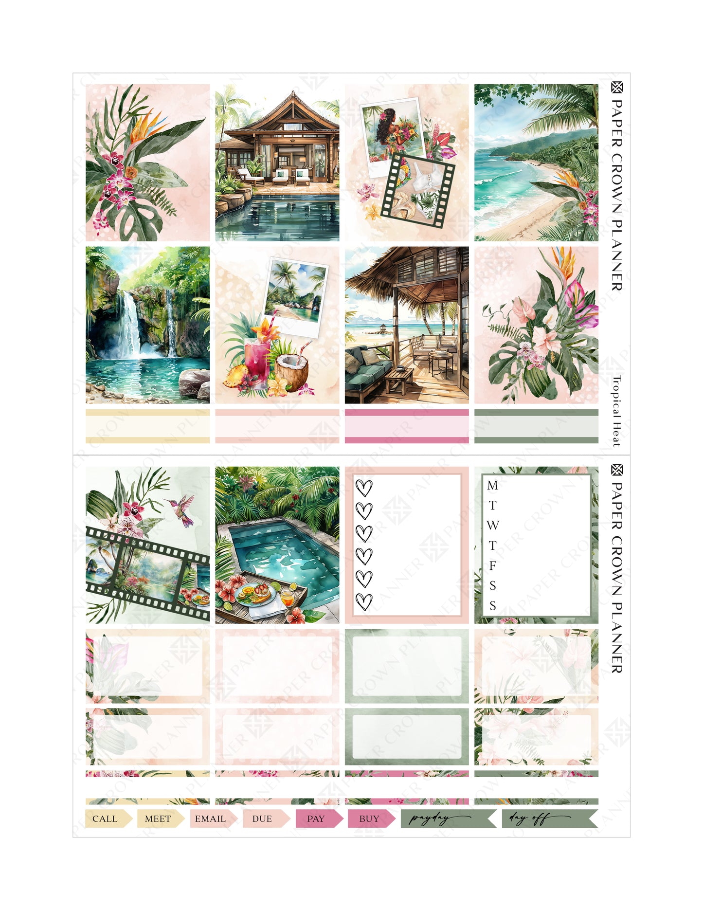 TROPICAL HEAT // Weekly Kit