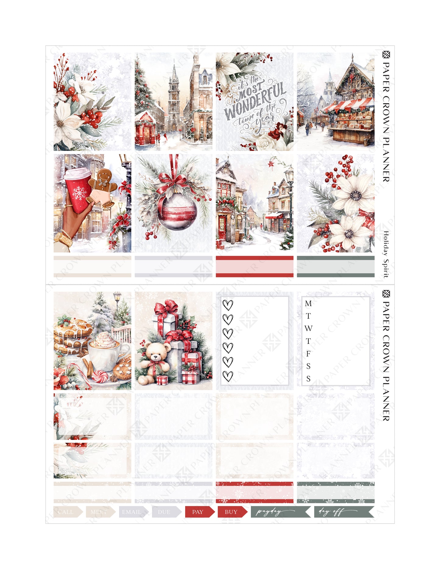 HOLIDAY SPIRIT // Weekly kit