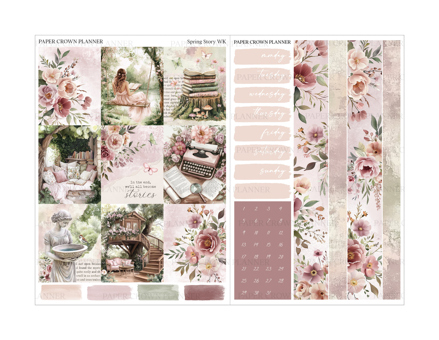 SPRING STORY // Weekly Kit