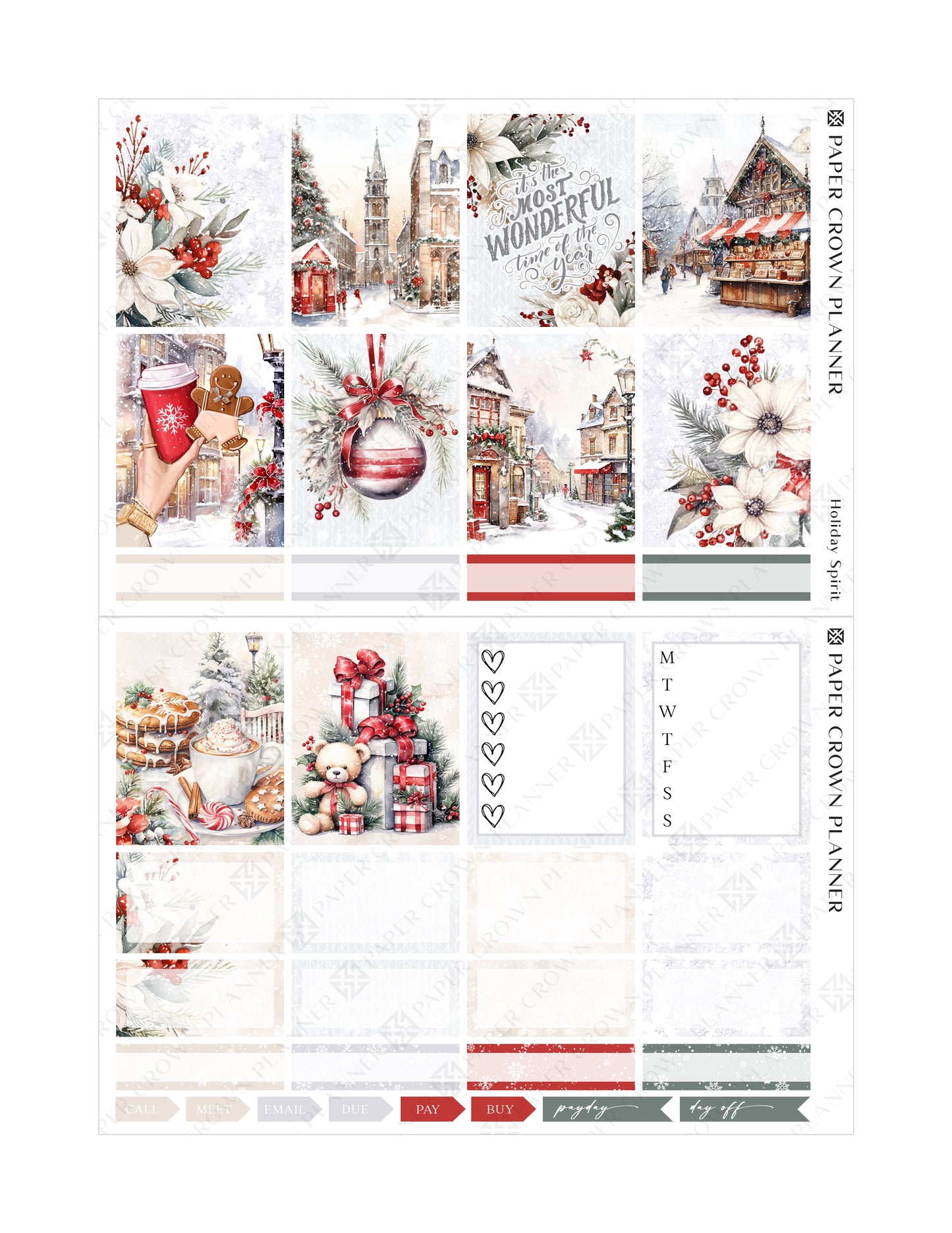 HOLIDAY SPIRIT // Weekly kit