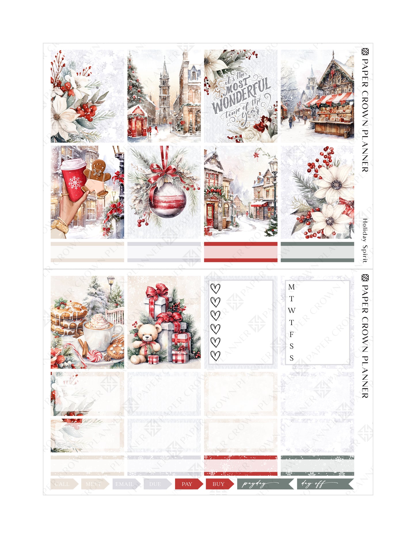 HOLIDAY SPIRIT // Weekly kit