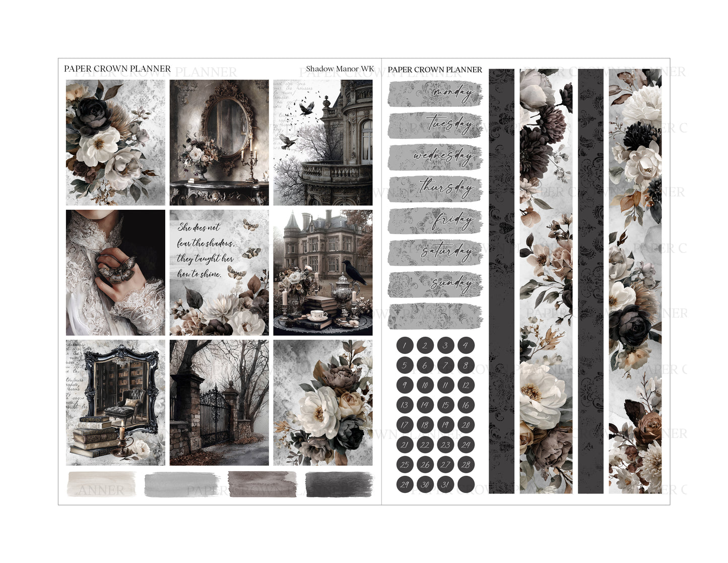 SHADOW MANOR // Weekly Kit