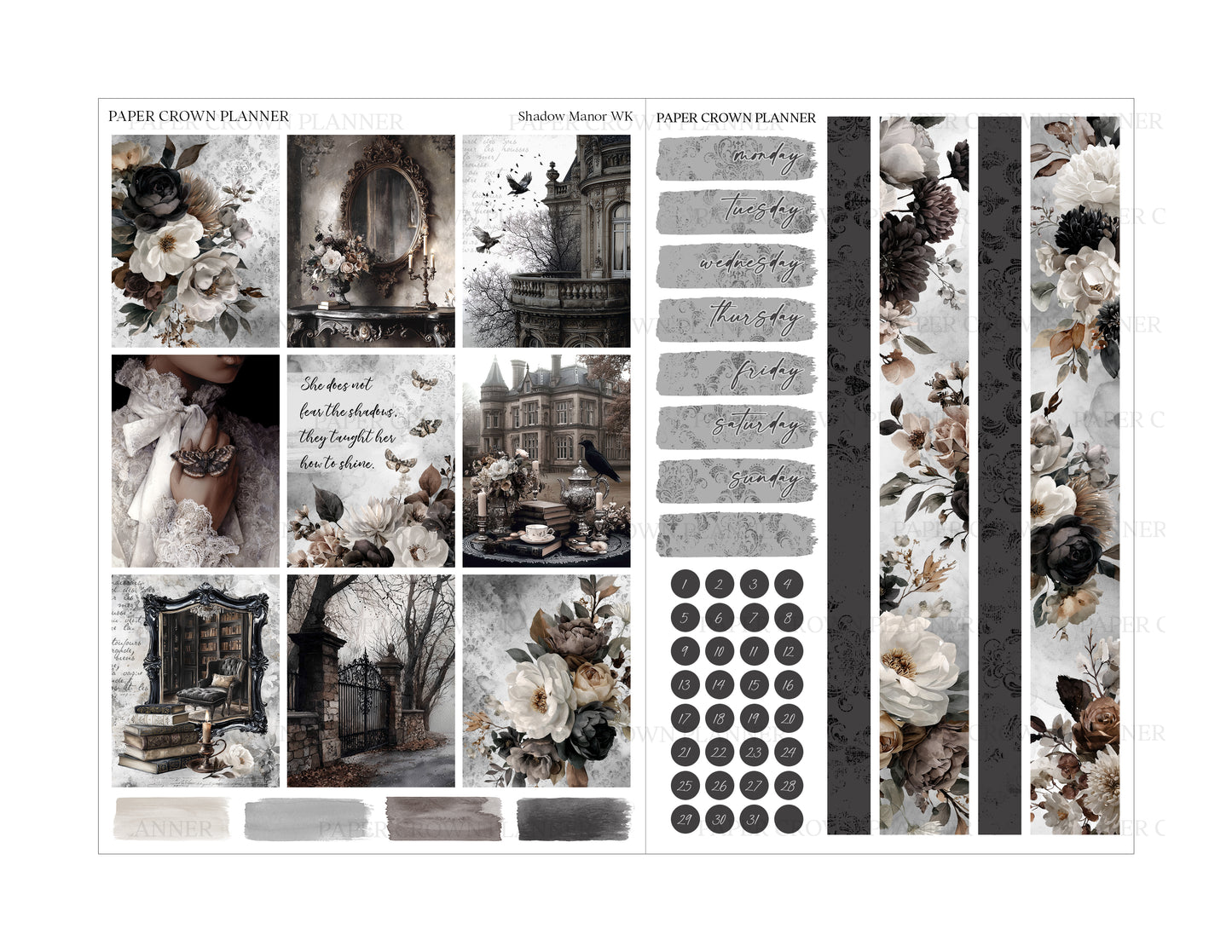 SHADOW MANOR // Weekly Kit