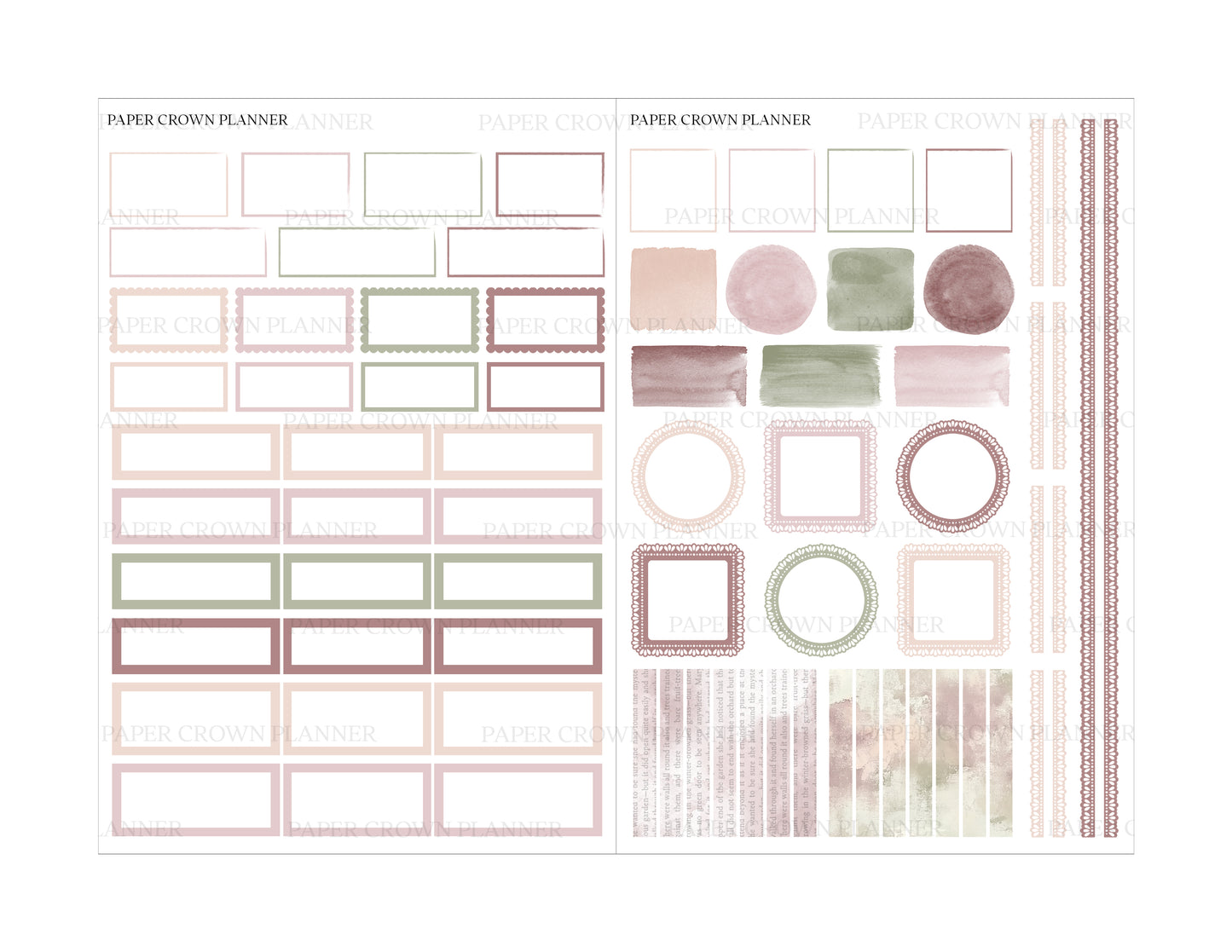 SPRING STORY // Weekly Kit