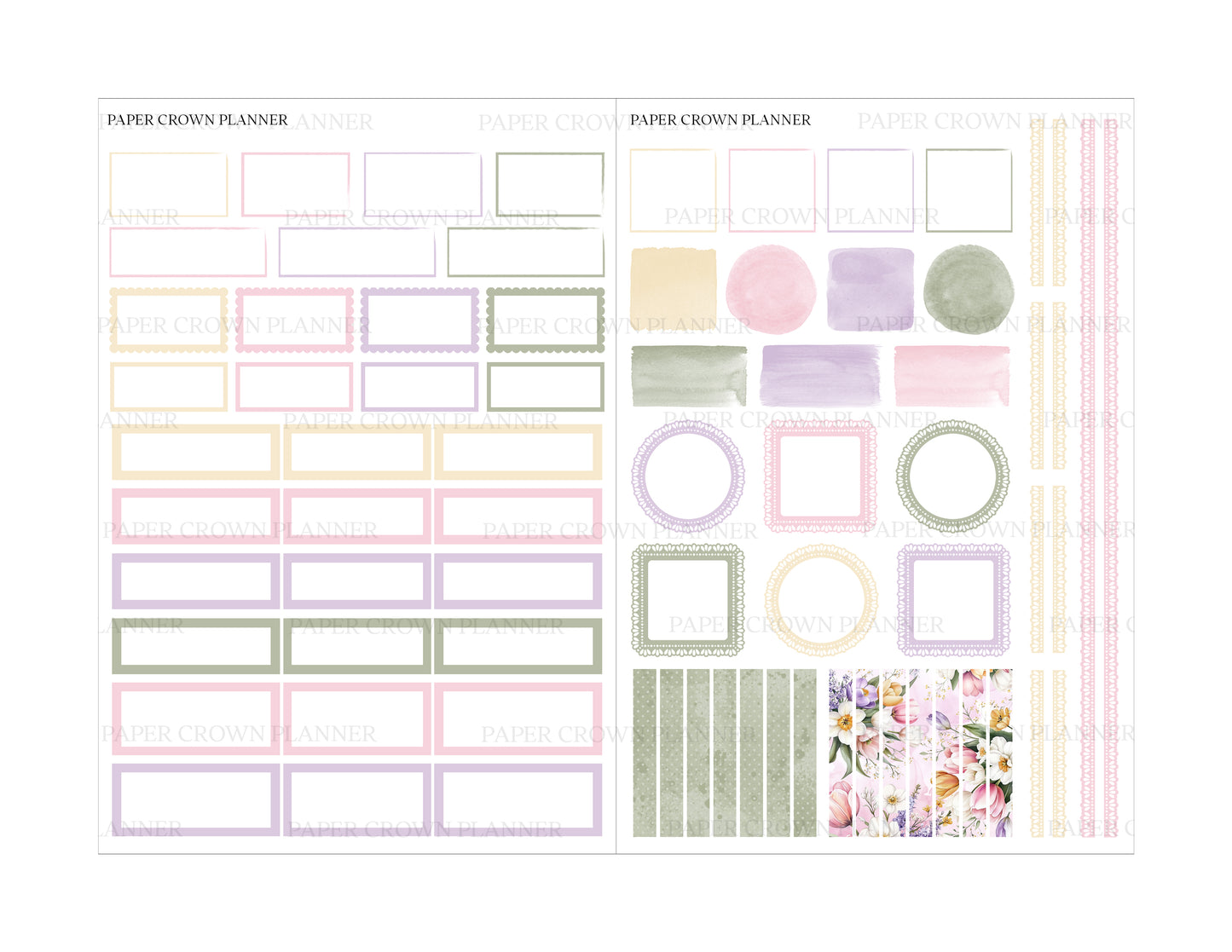 TULIP FIELDS // Weekly Kit