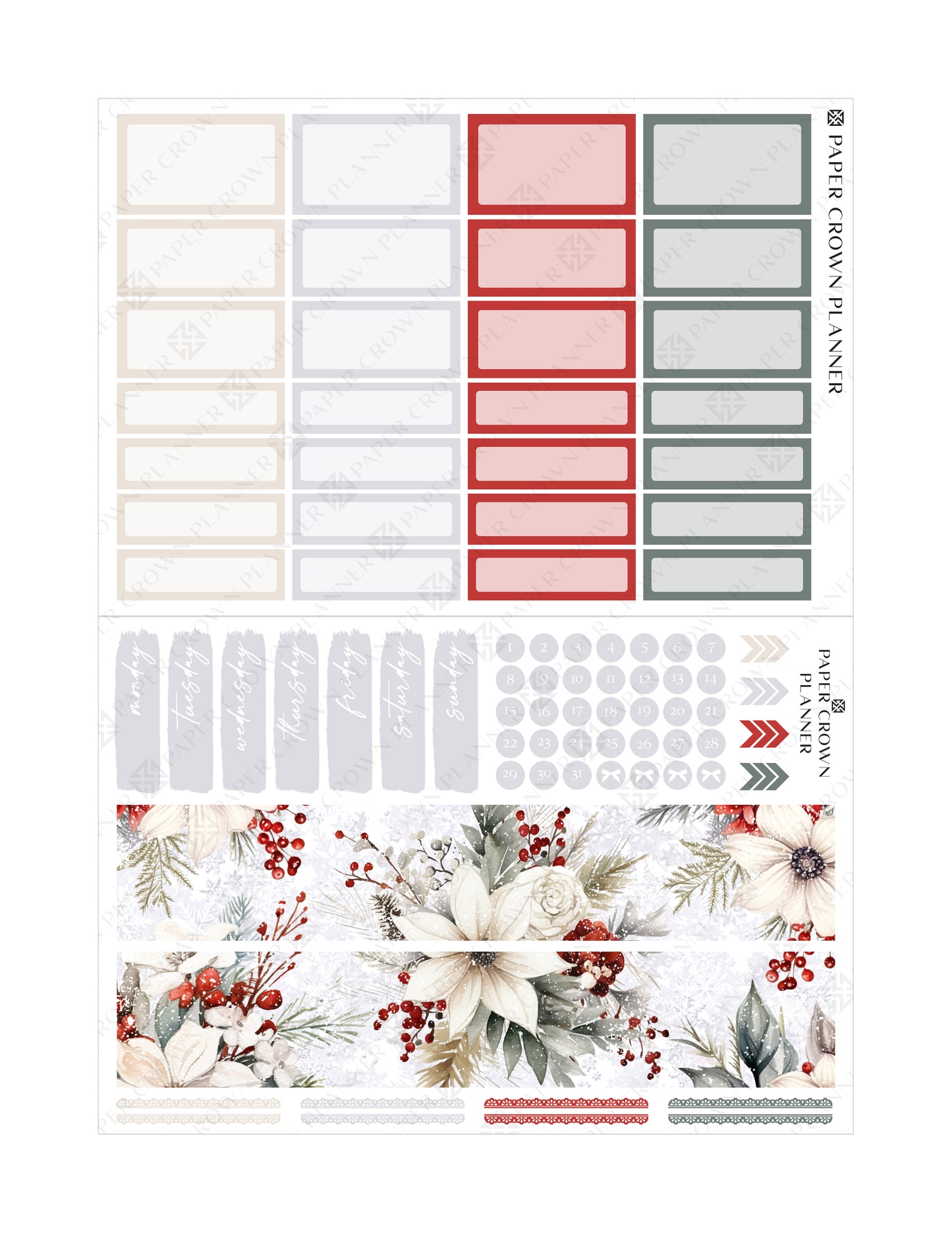 HOLIDAY SPIRIT // Weekly kit