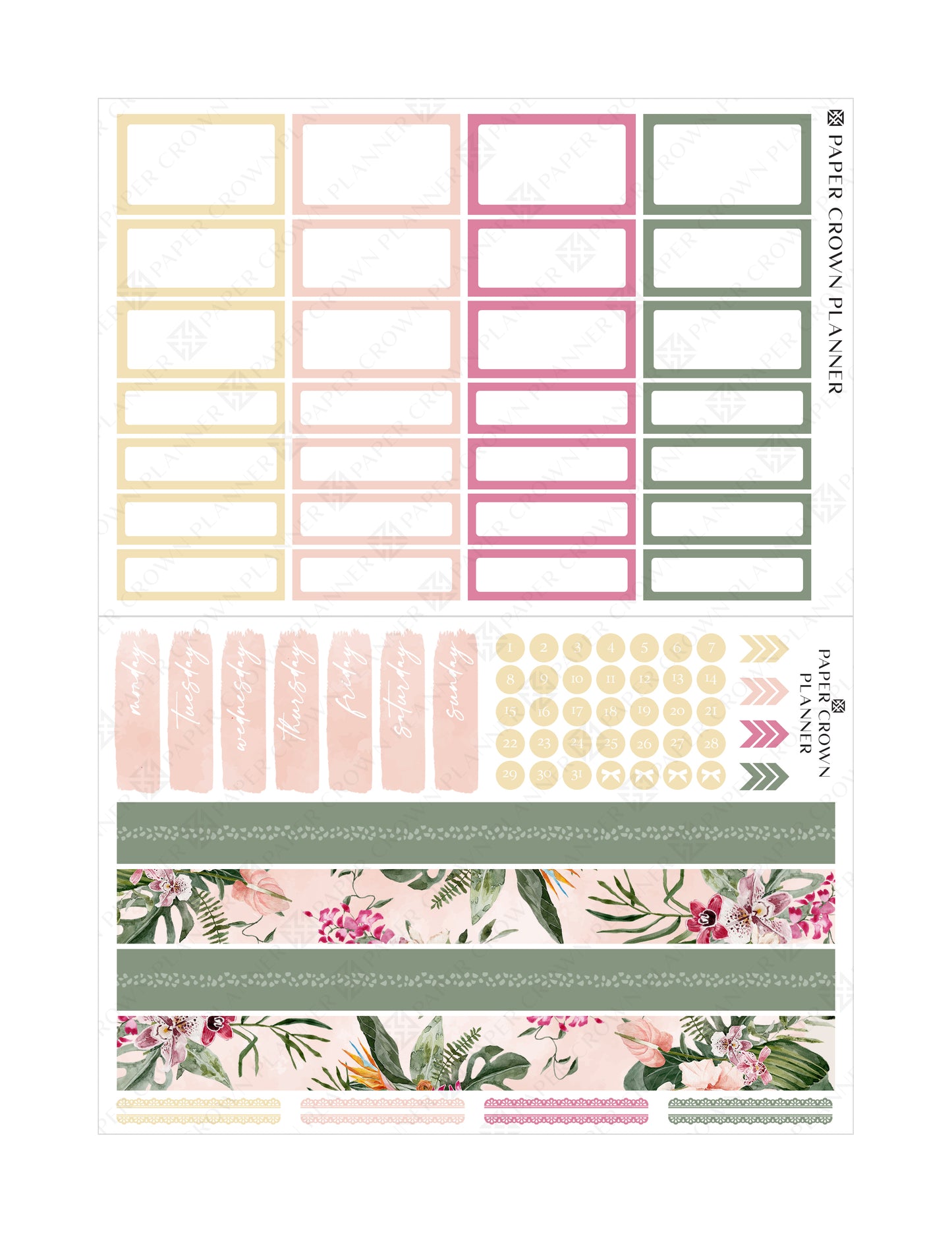 TROPICAL HEAT // Weekly Kit