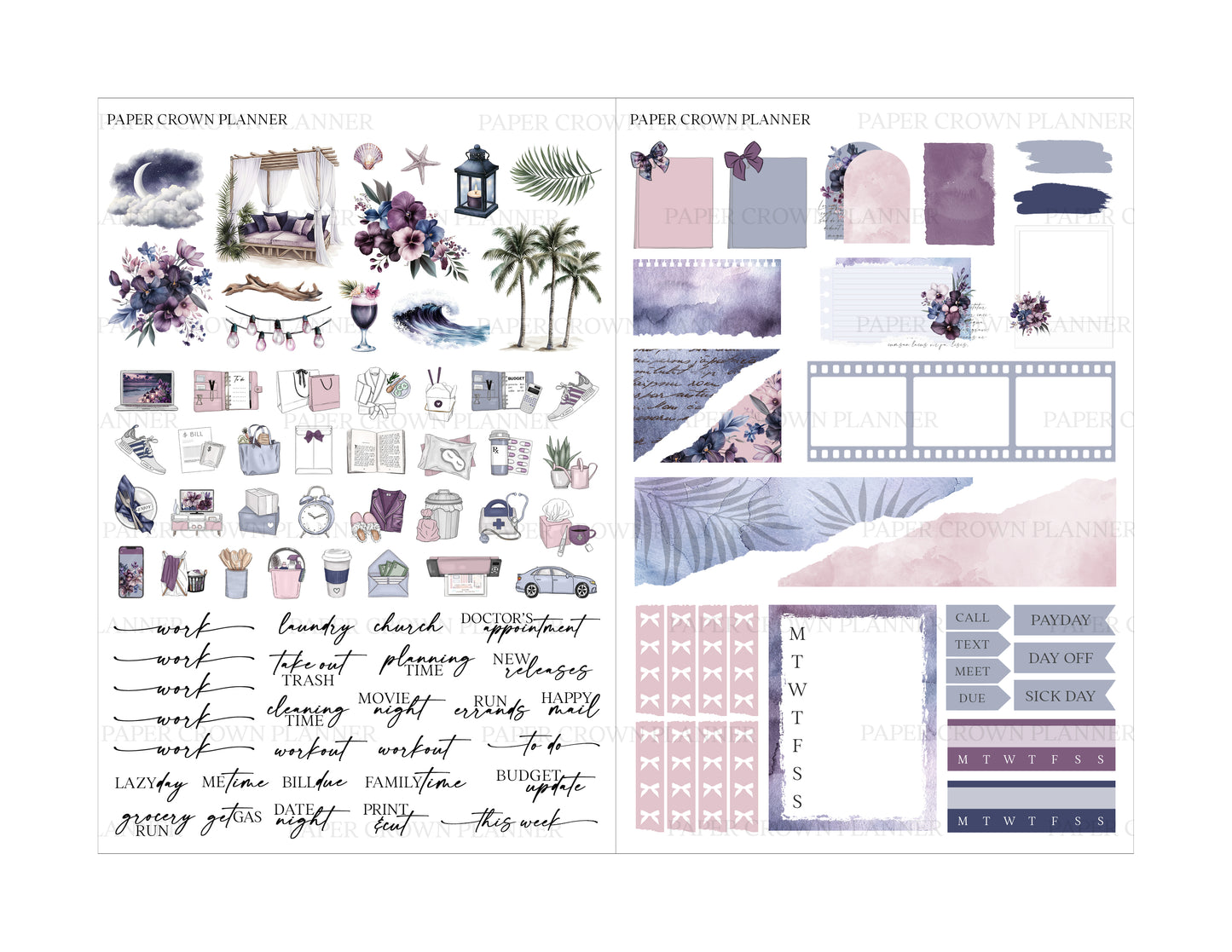 MOONLIT SHORE // Weekly Kit