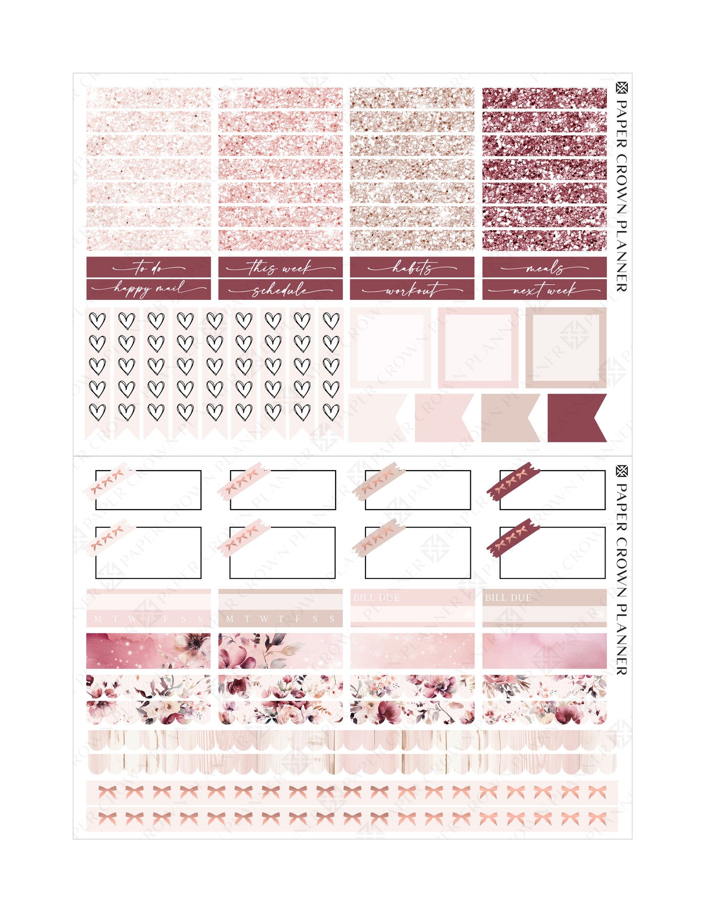 BERRY WINTER // Weekly Kit