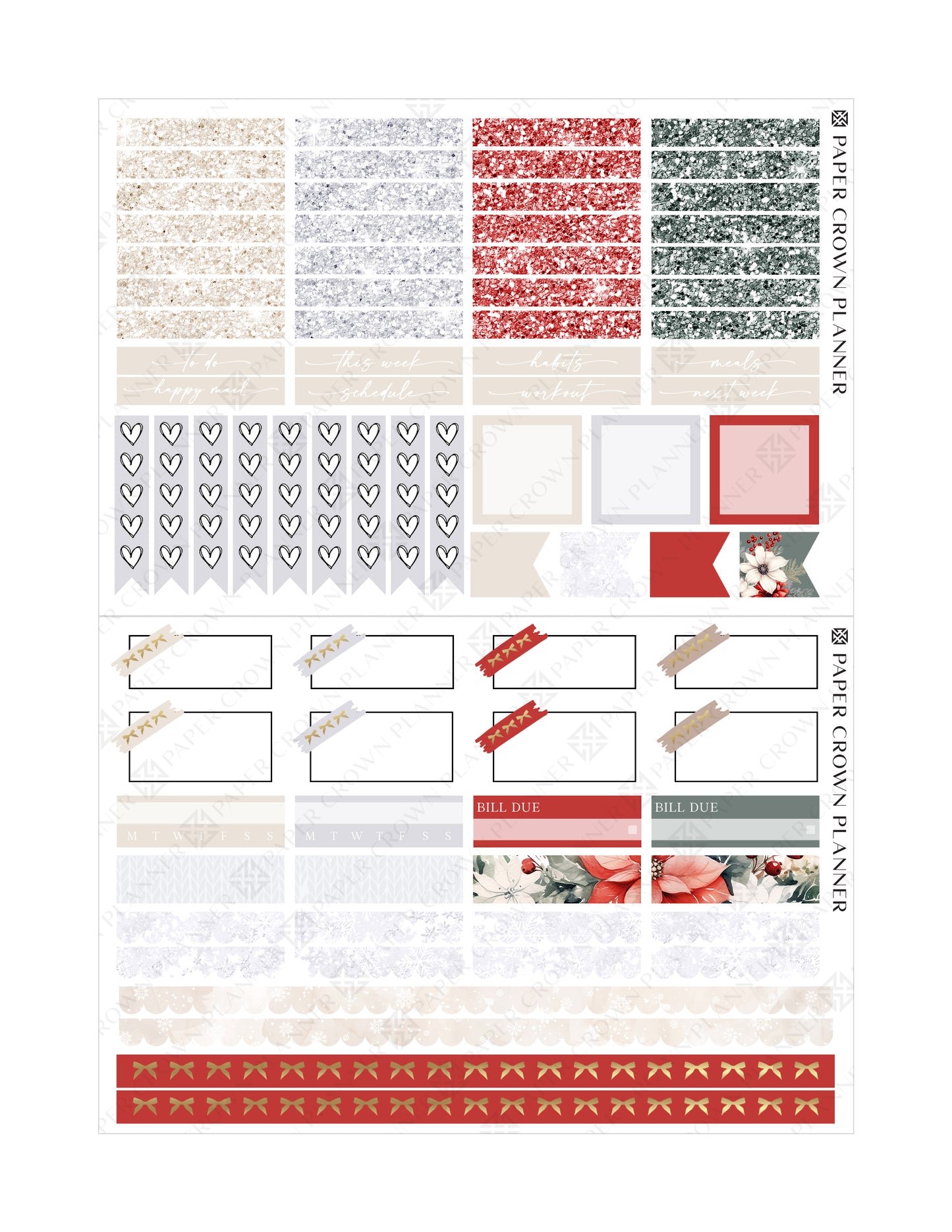 HOLIDAY SPIRIT // Weekly kit