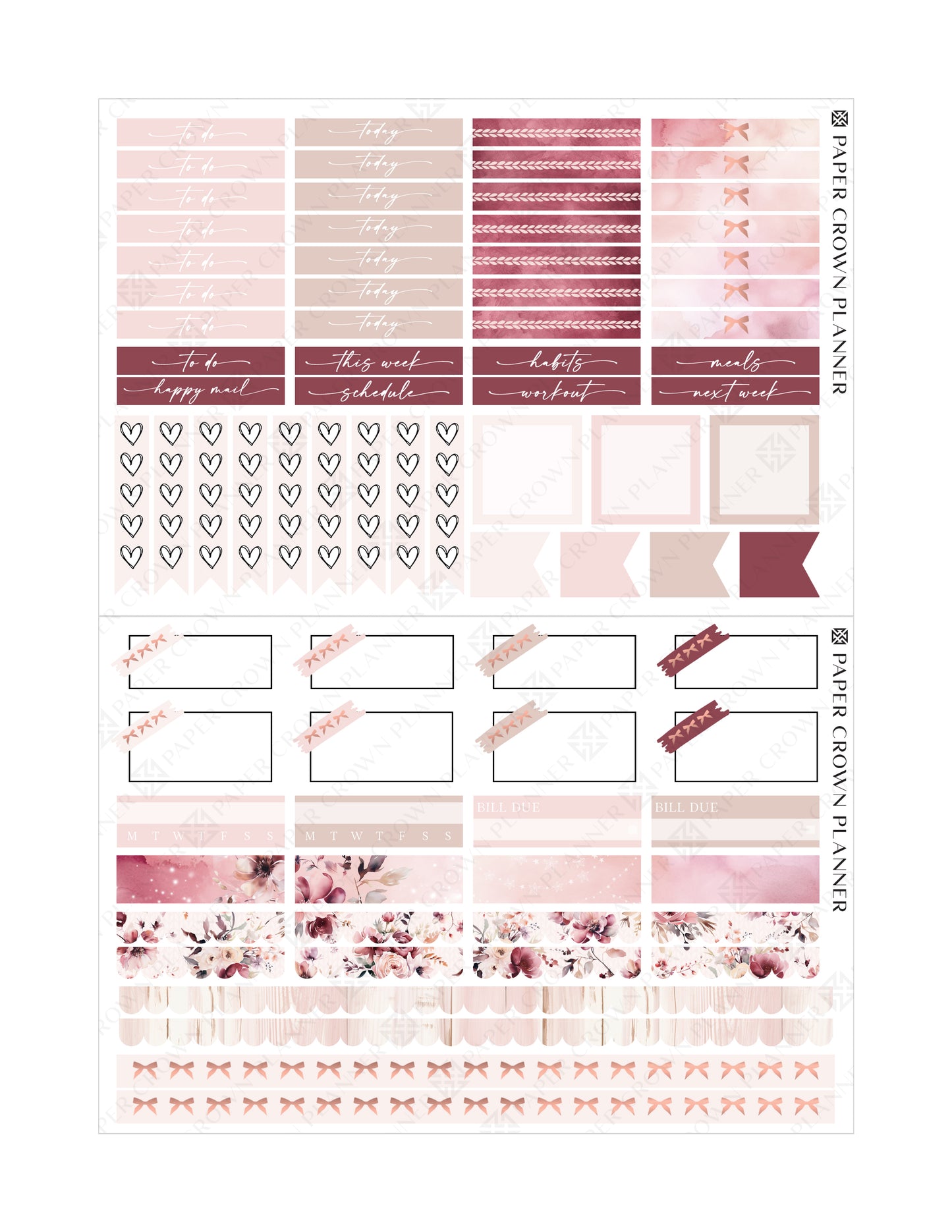 BERRY WINTER // Weekly Kit
