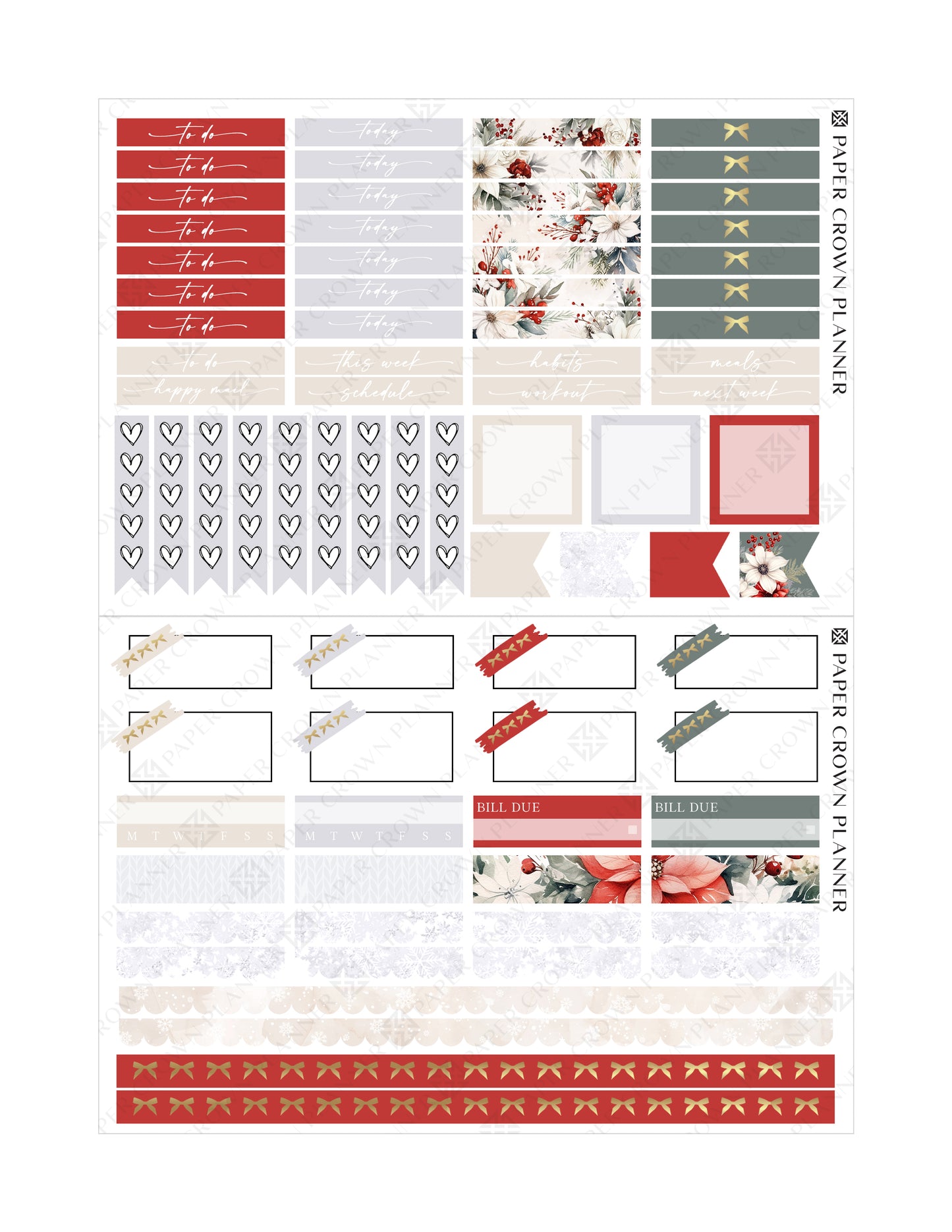 HOLIDAY SPIRIT // Weekly kit