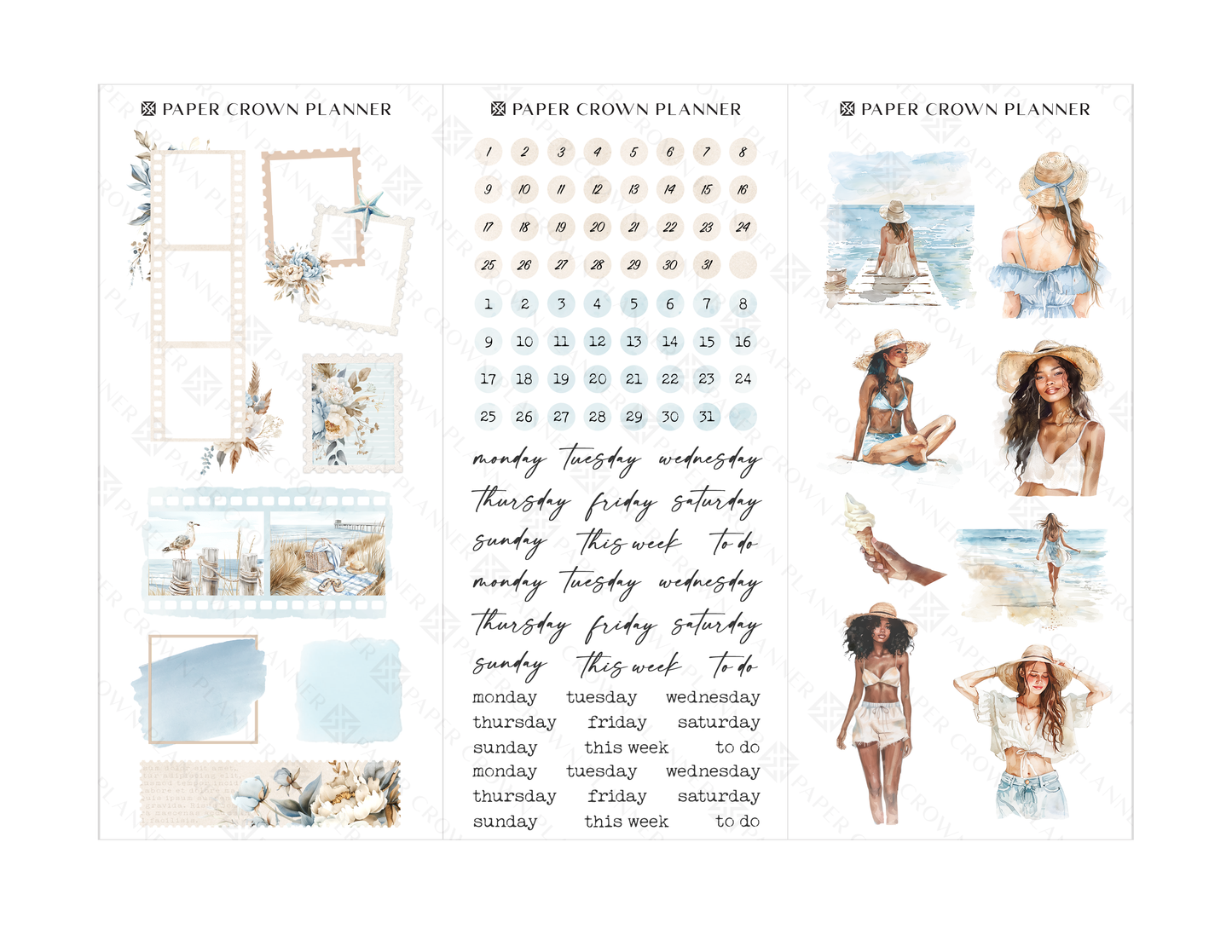 SALTY AIR // Decorative Kit