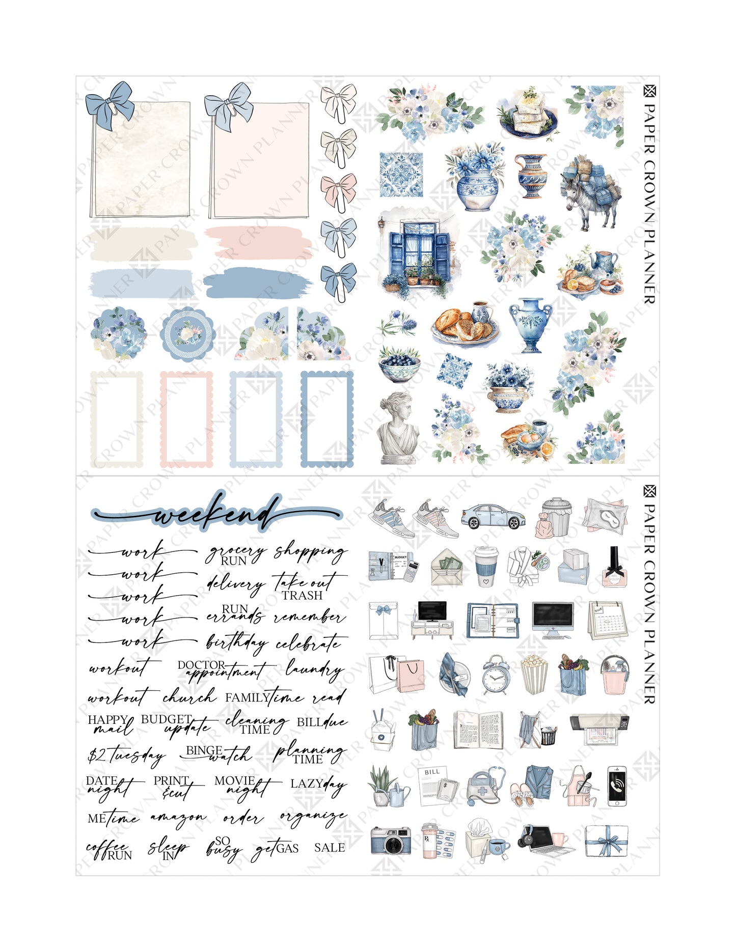 GREEK VILLAGE // Weekly Kit