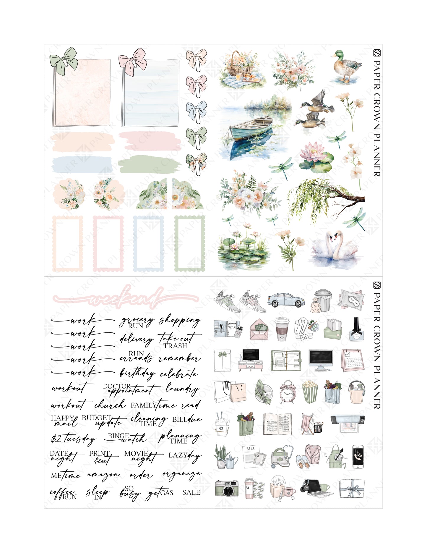 TRANQUILITY // Weekly Kit