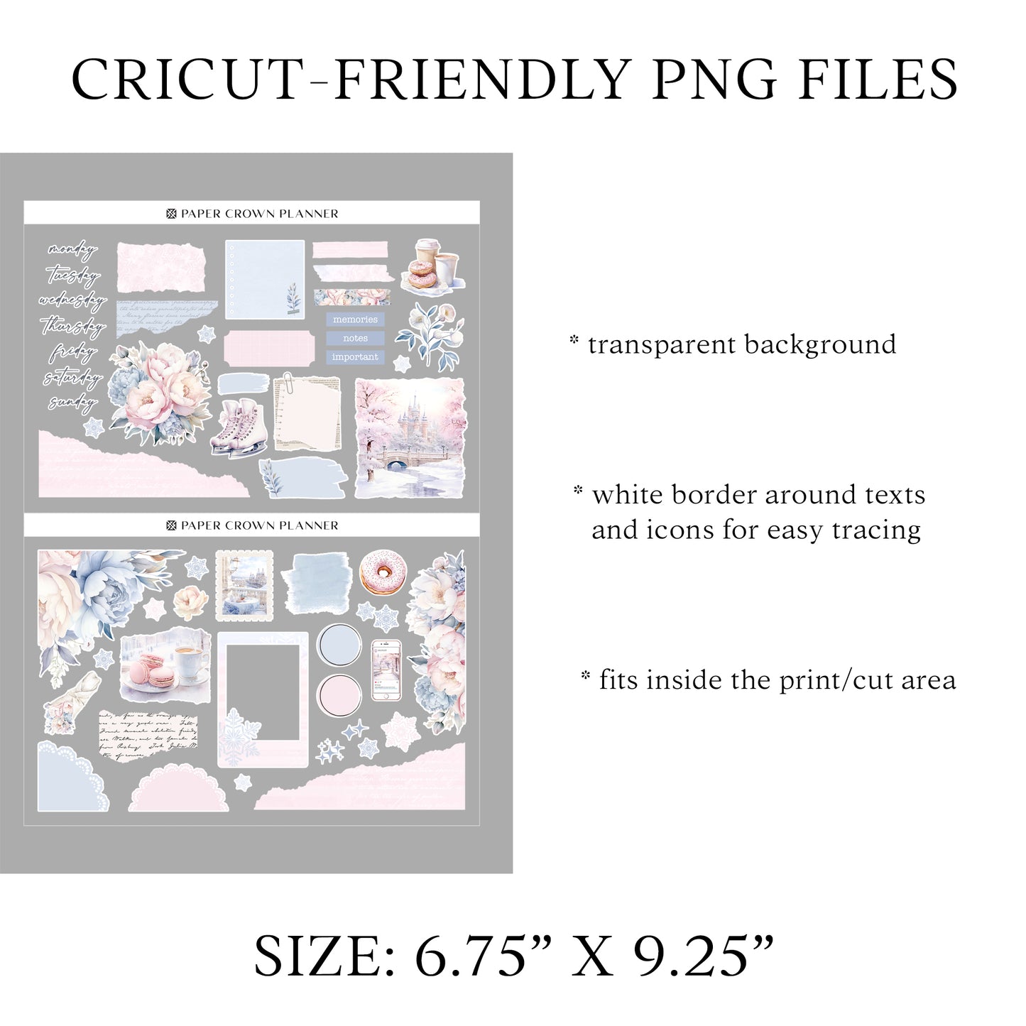 SNOWY CITY // Journaling Kit