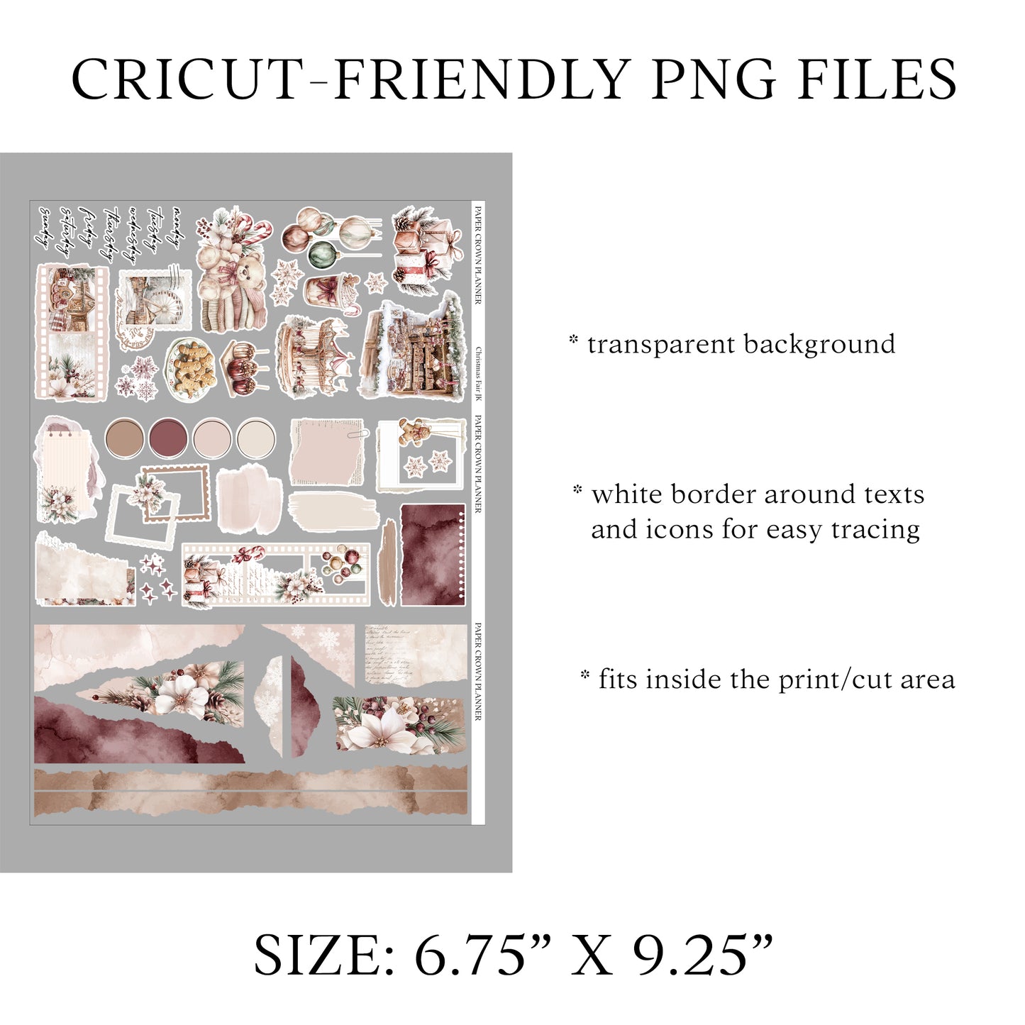 CHRISTMAS FAIR // Journaling Kit