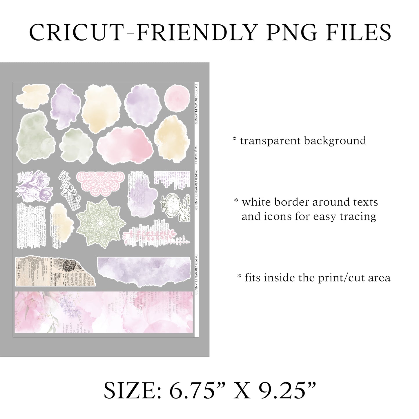 TULIP FIELDS // Layering Kit
