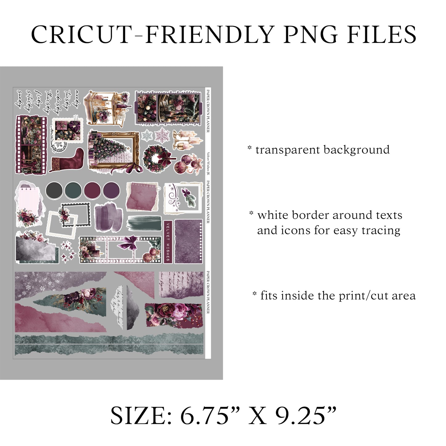 VELVET WISHES // Journaling Kit