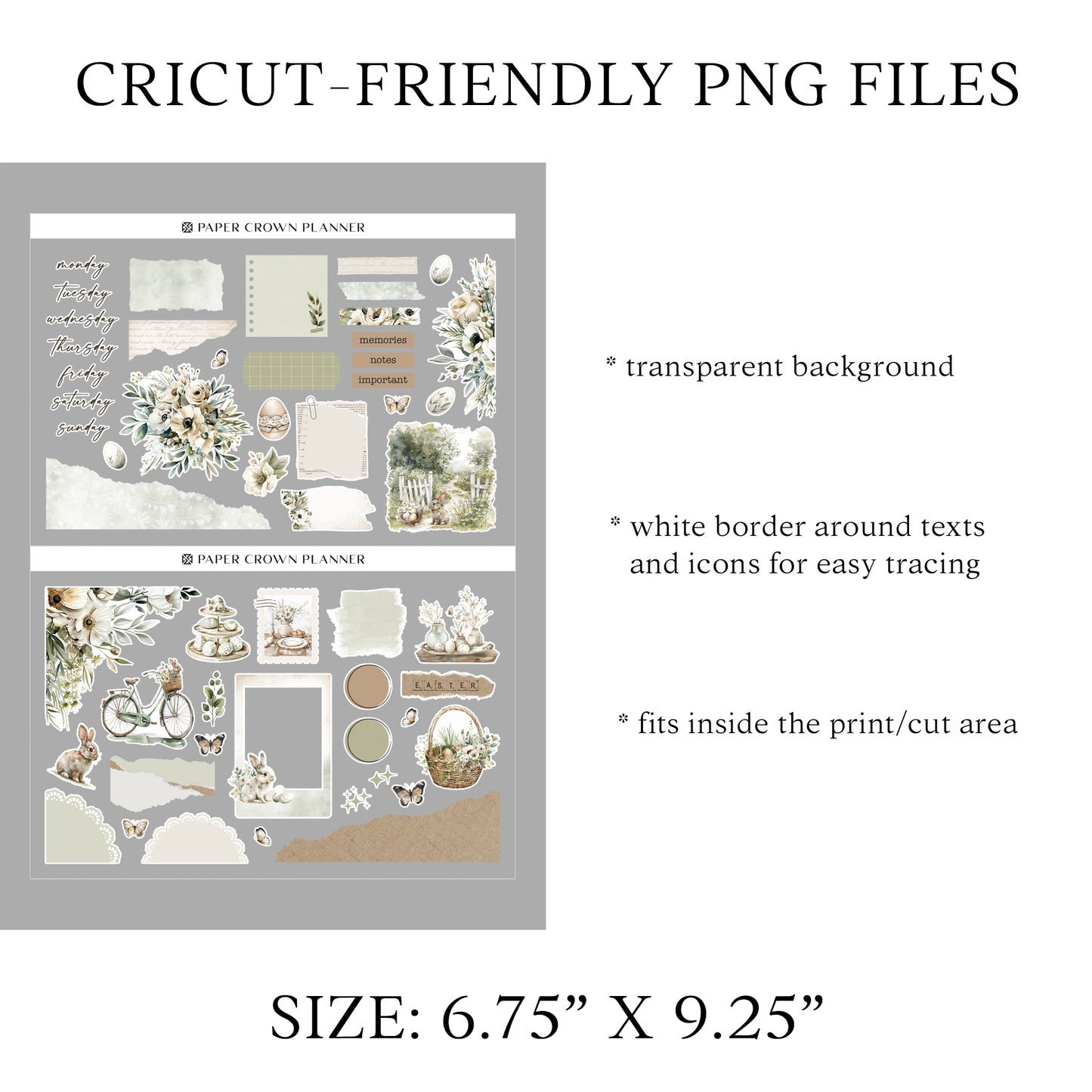 RUSTIC EASTER // Journaling Kit