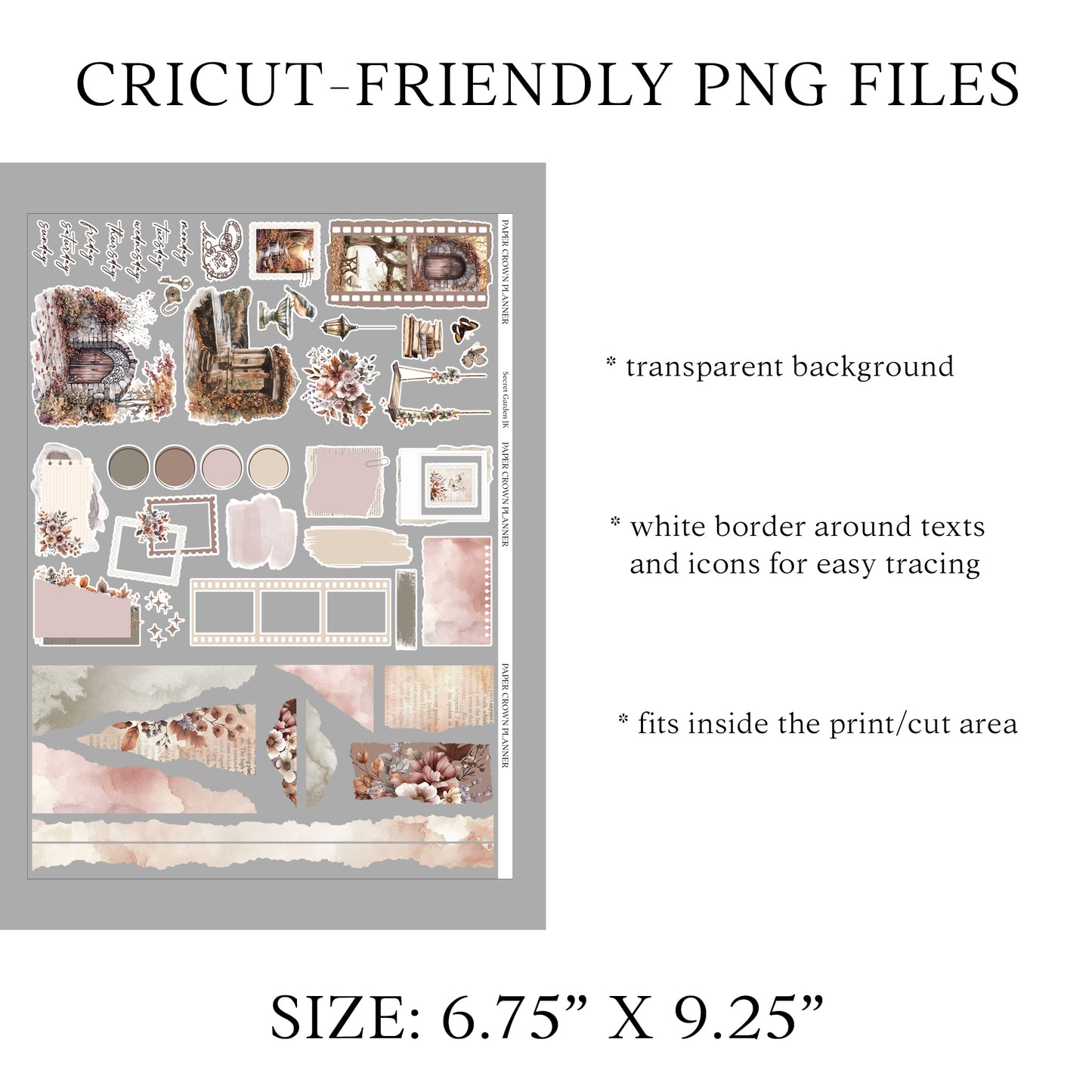 SECRET GARDEN // Journaling Kit