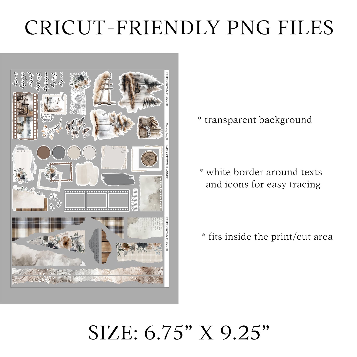 MORNING FOG // Journaling Kit