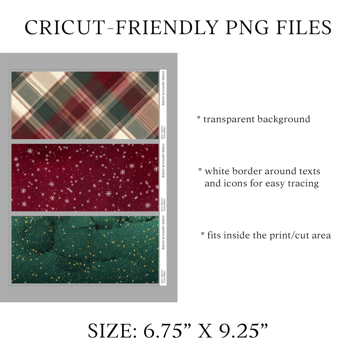 CHRISTMAS // Tearable Washi