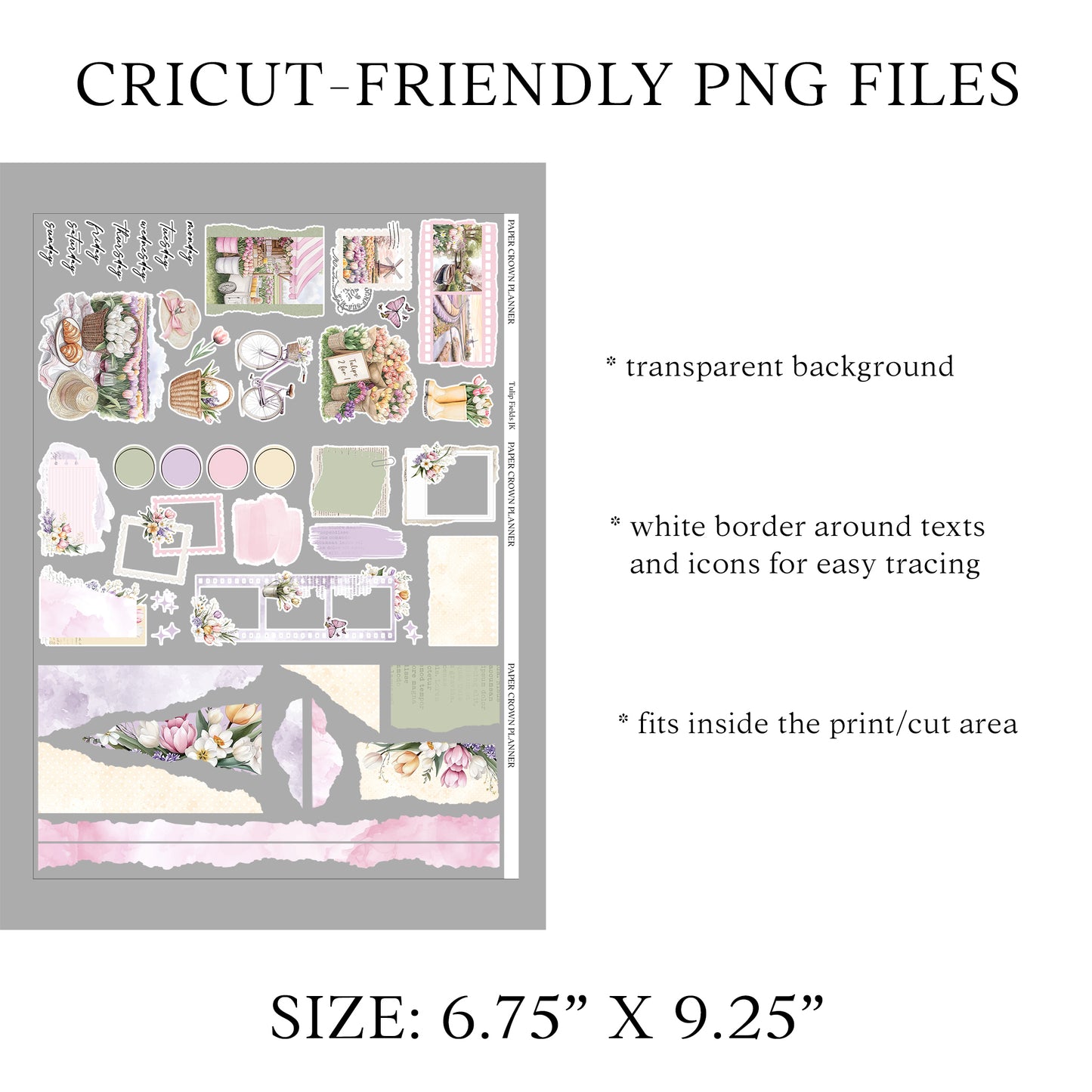 TULIP FIELDS // Journaling Kit