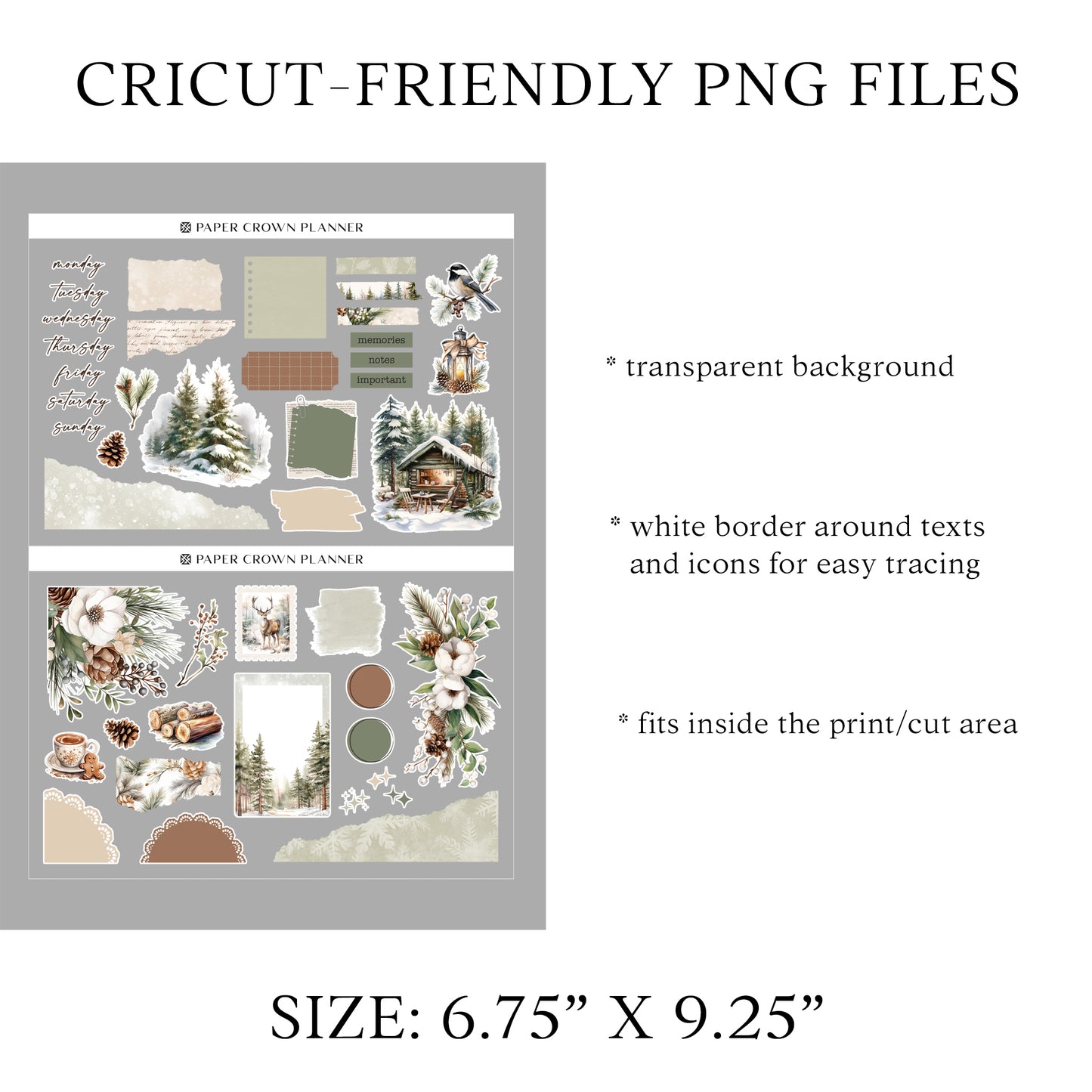 EVERGREEN // Journaling Kit