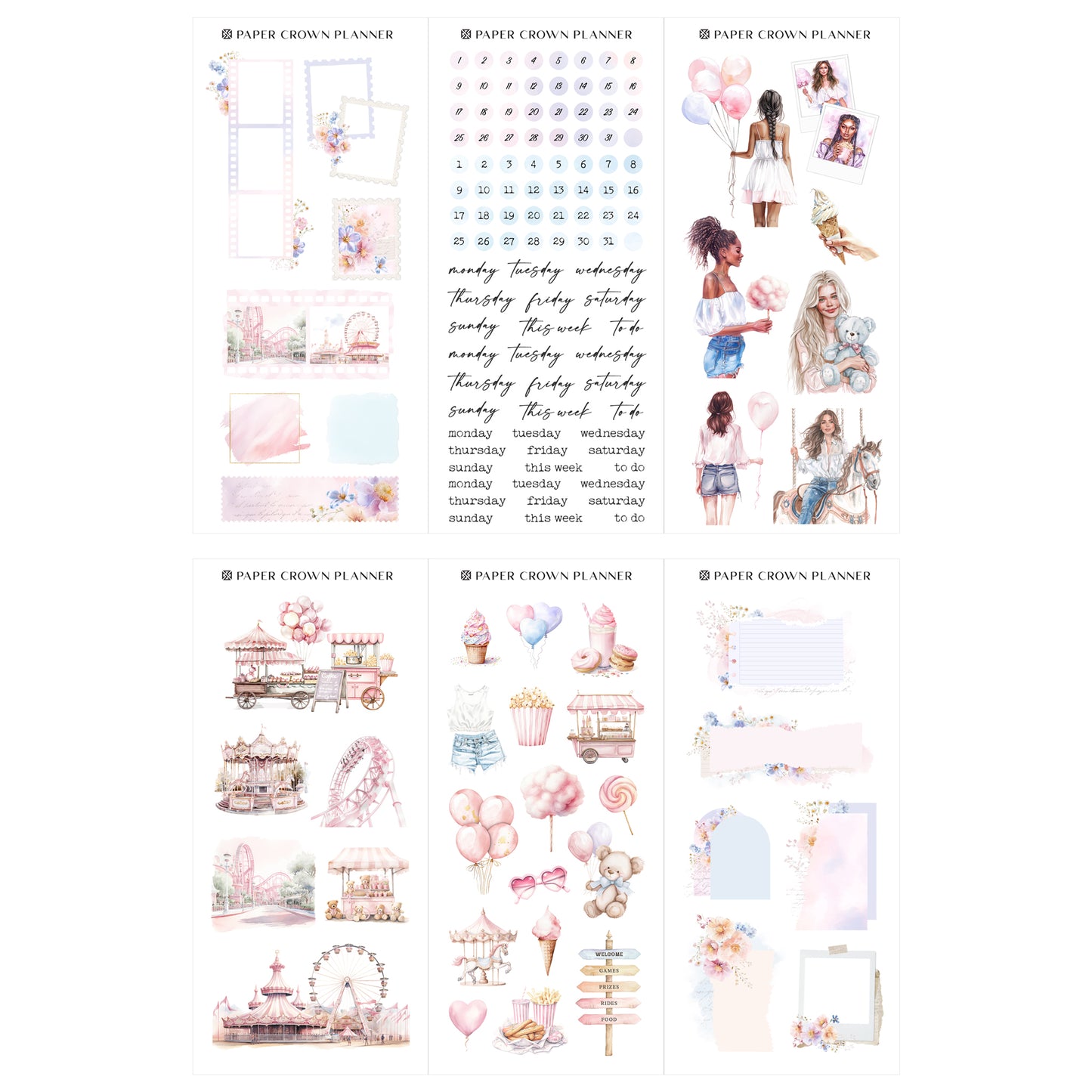 Carnival // Decorative Kit